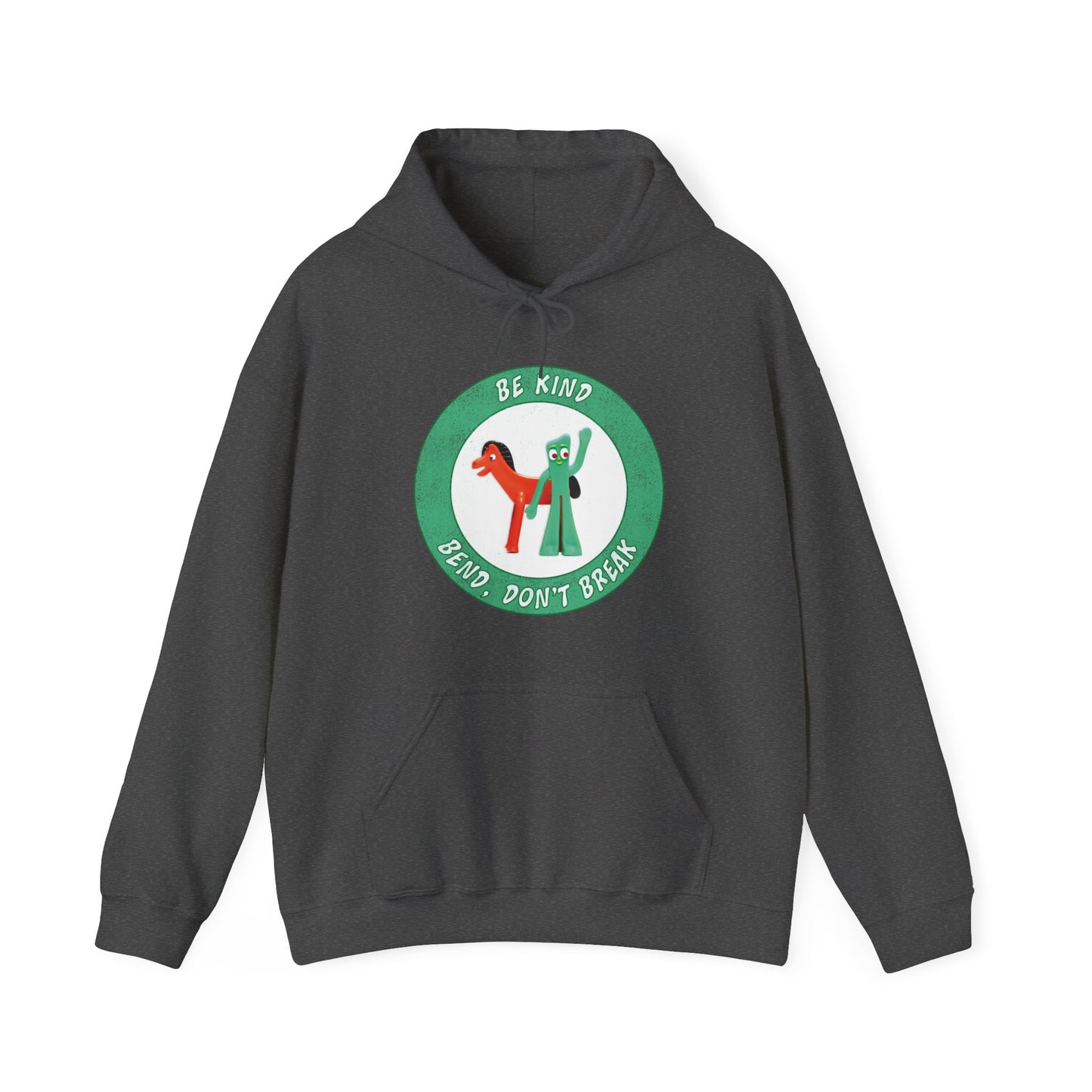 Vintage Gumby Hoodie - Vintage, Retro, Old School, Classic 80's Unisex Heavy Blend Hooded Sweatshirt