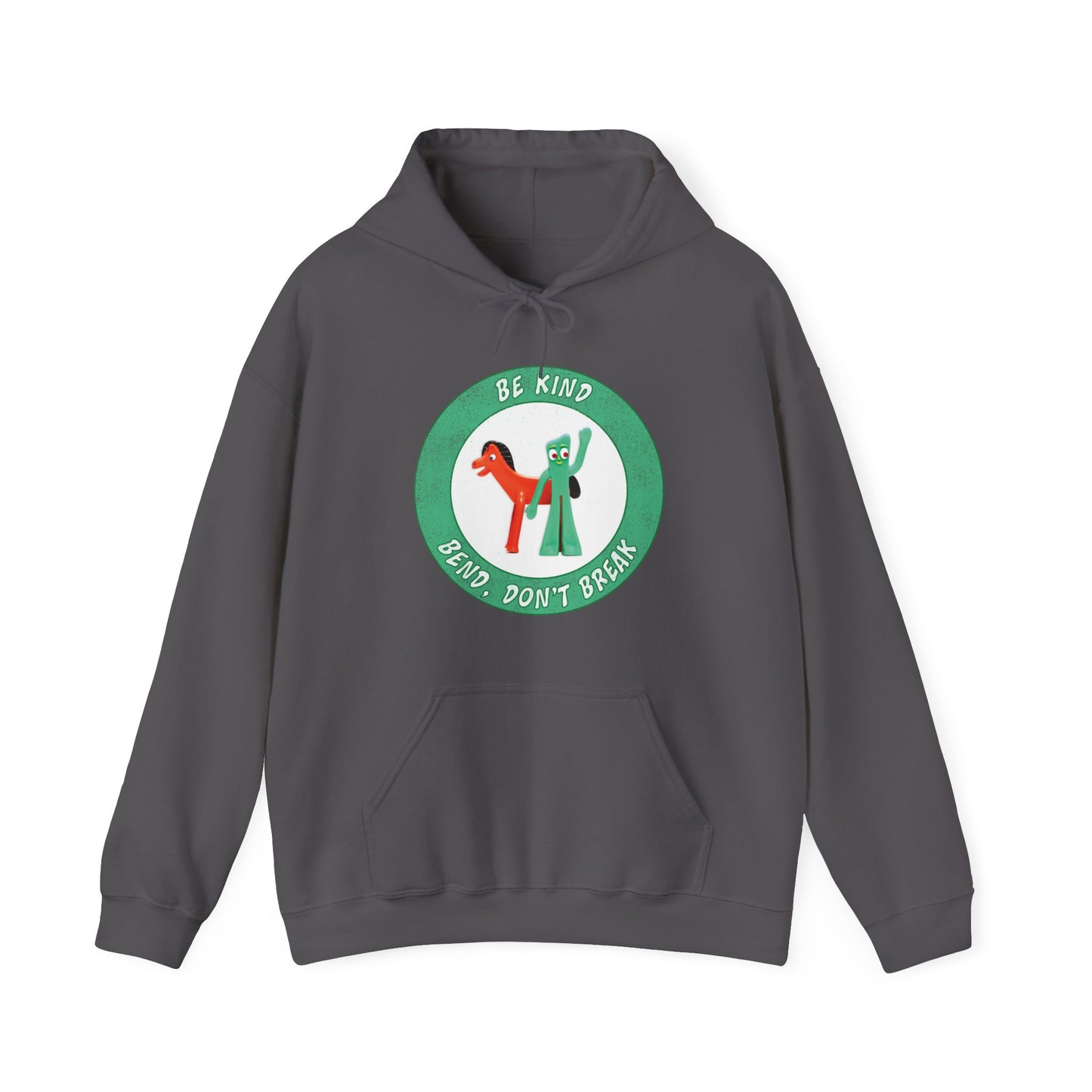 Vintage Gumby Hoodie - Vintage, Retro, Old School, Classic 80's Unisex Heavy Blend Hooded Sweatshirt