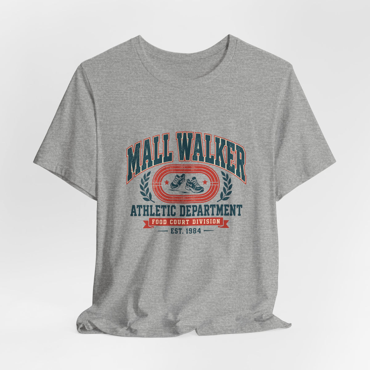 Mall Walker Athletic Department Crest T-Shirt — EST. 1984