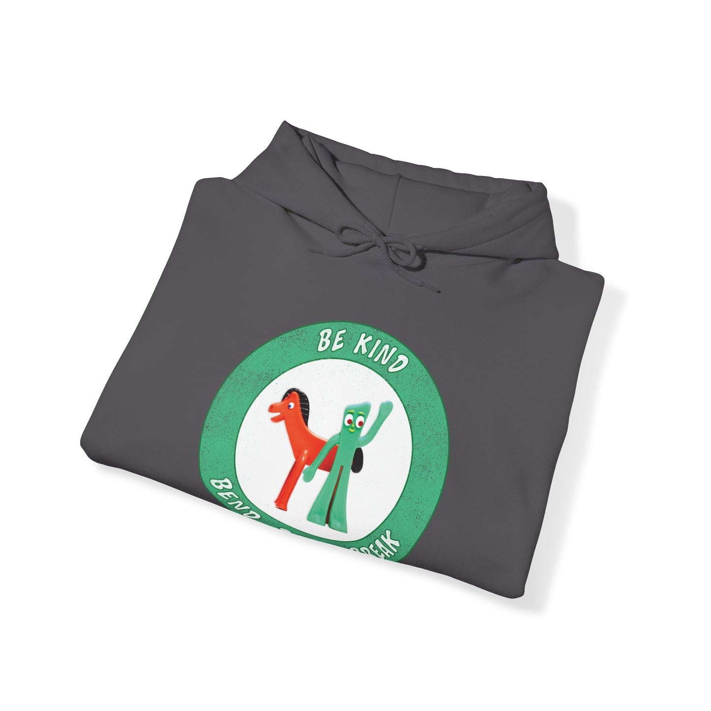 Vintage Gumby Hoodie - Vintage, Retro, Old School, Classic 80's Unisex Heavy Blend Hooded Sweatshirt