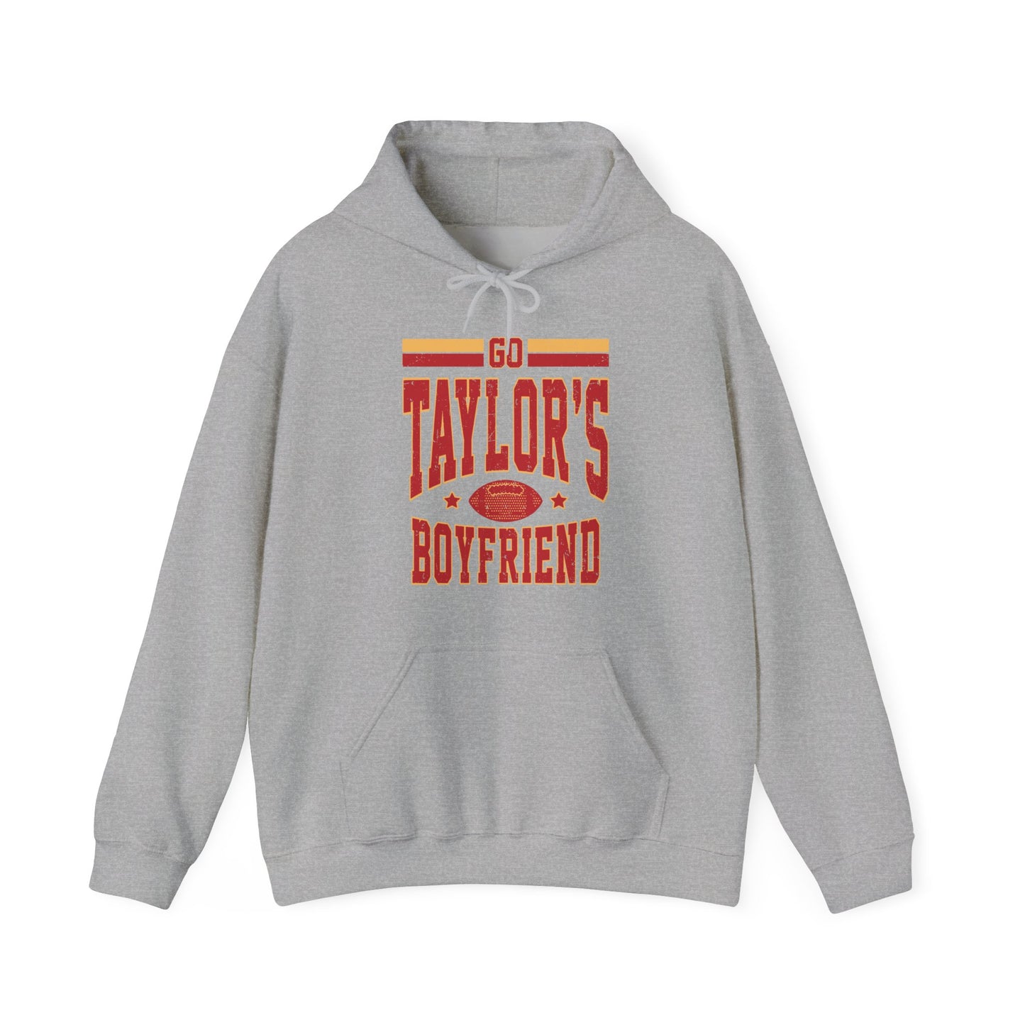 Taylor's Boyfriend Chiefs Hoodie, Unisex Sweatshirt, Kansas City Football Fan Gift, Hooded Pullover, Sports Team Apparel