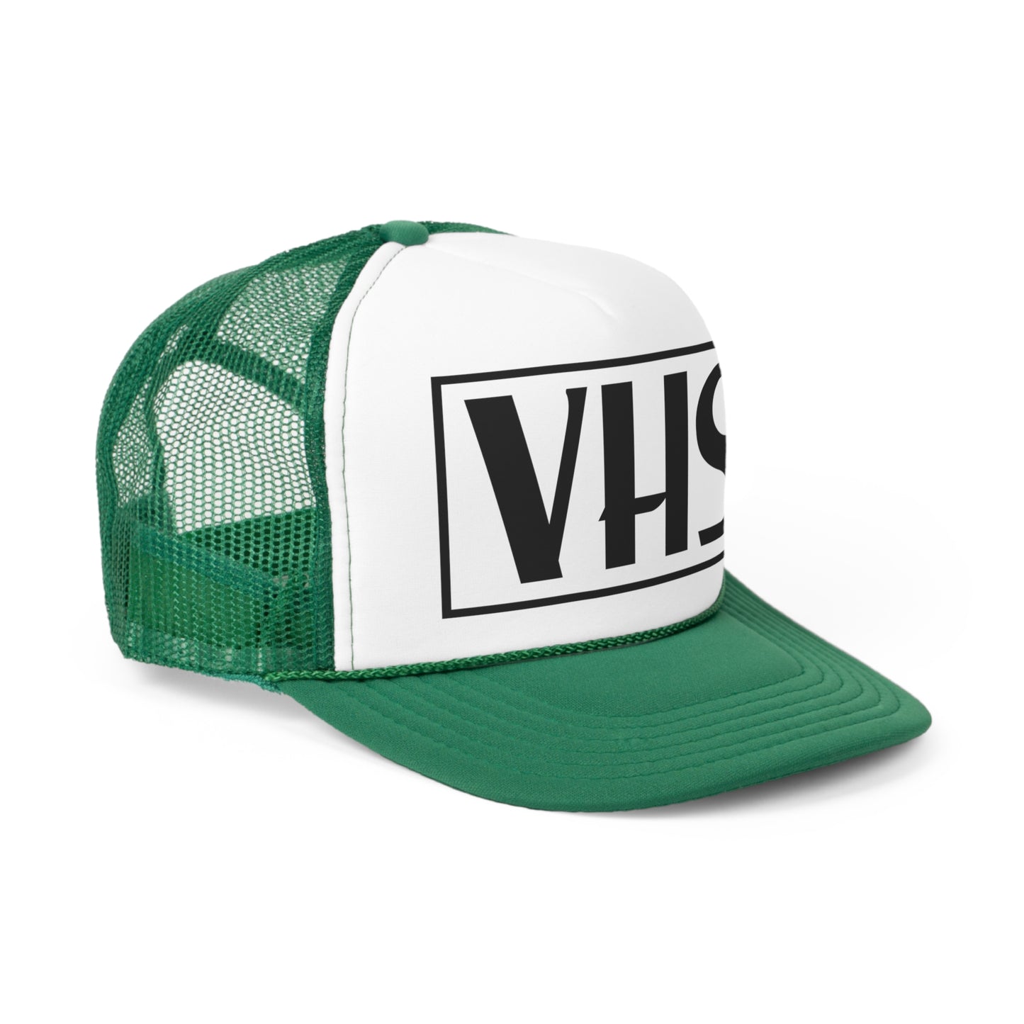 VHS Vintage Mesh Trucker Hat - Old School Adjustable Cap