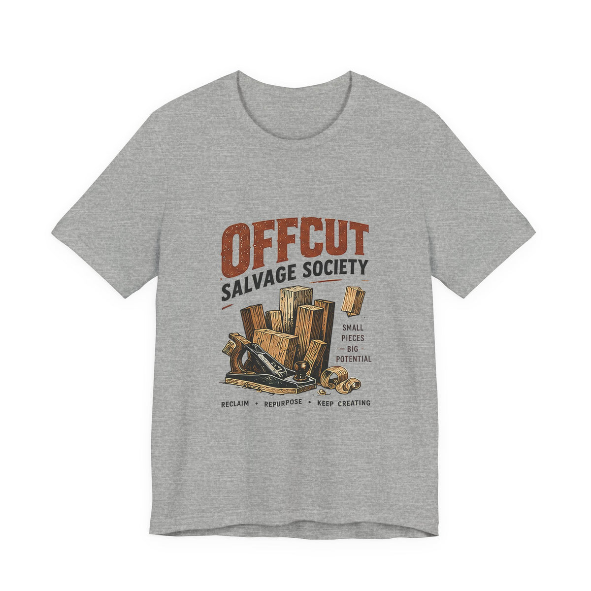 Offcut Salvage Society Upcycling Graphic T-Shirt