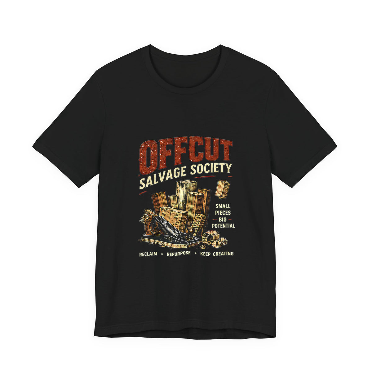 Offcut Salvage Society Upcycling Graphic T-Shirt