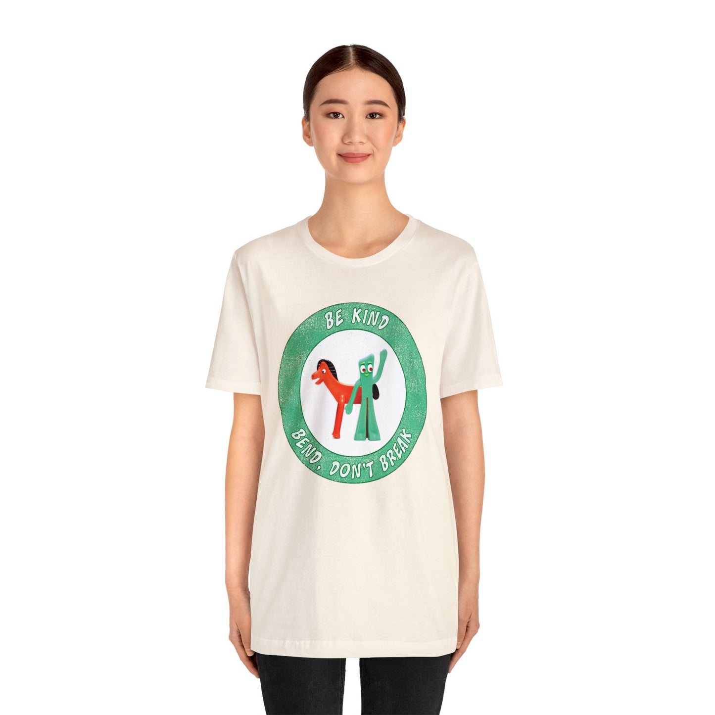 Gumby TShirt - Vintage T-Shirt - Retro Nostalgic Classic Unisex Short Sleeve Tee