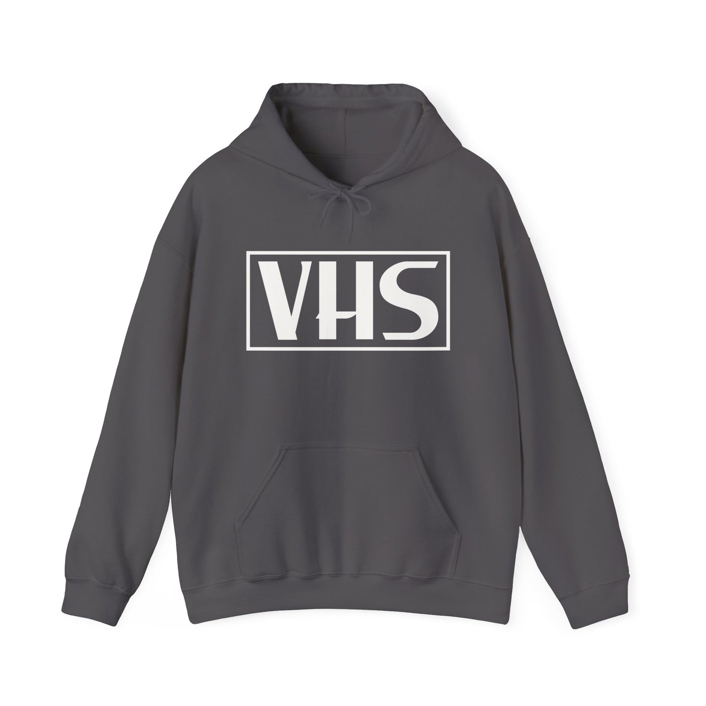 VHS Logo Hoodie - Vintage, Retro, Old School, Classic 80's Unisex Heavy Blend Hooded Sweatshirt