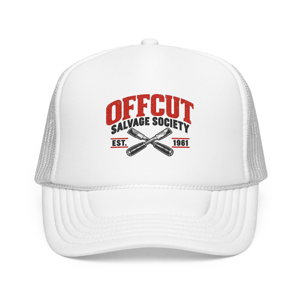 Offcut Salvage Society Vintage Woodworker Trucker Hat