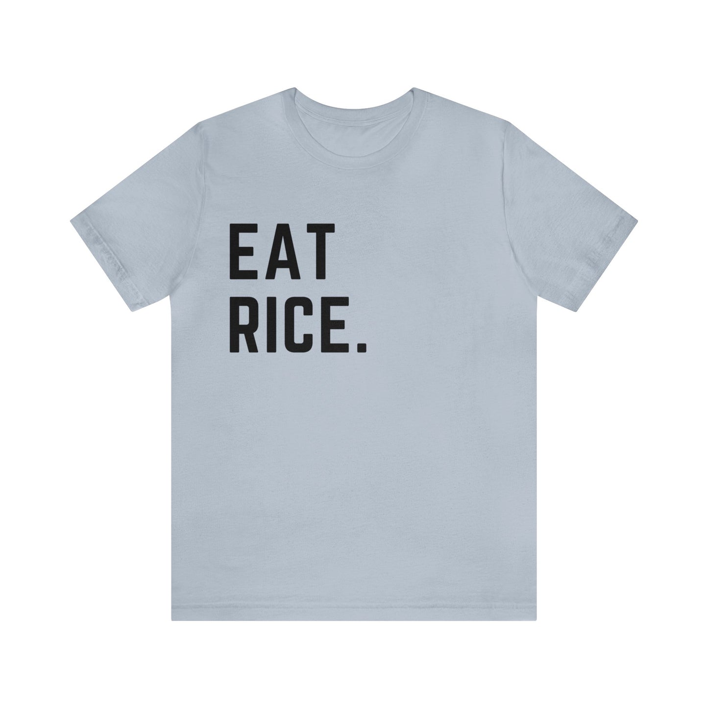 Eat Rice Meme Shirt - Vintage Retro Classic Nostalgic Japanese T-Shirt - Unisex Short Sleeve Tee