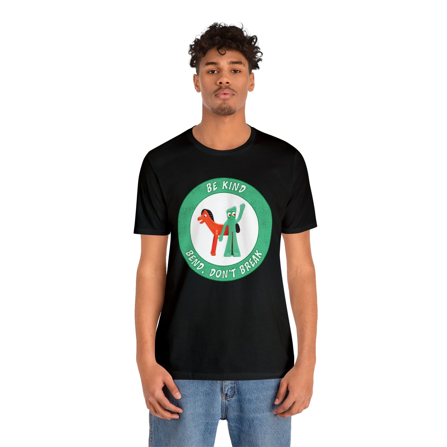 Gumby TShirt - Vintage T-Shirt - Retro Nostalgic Classic Unisex Short Sleeve Tee