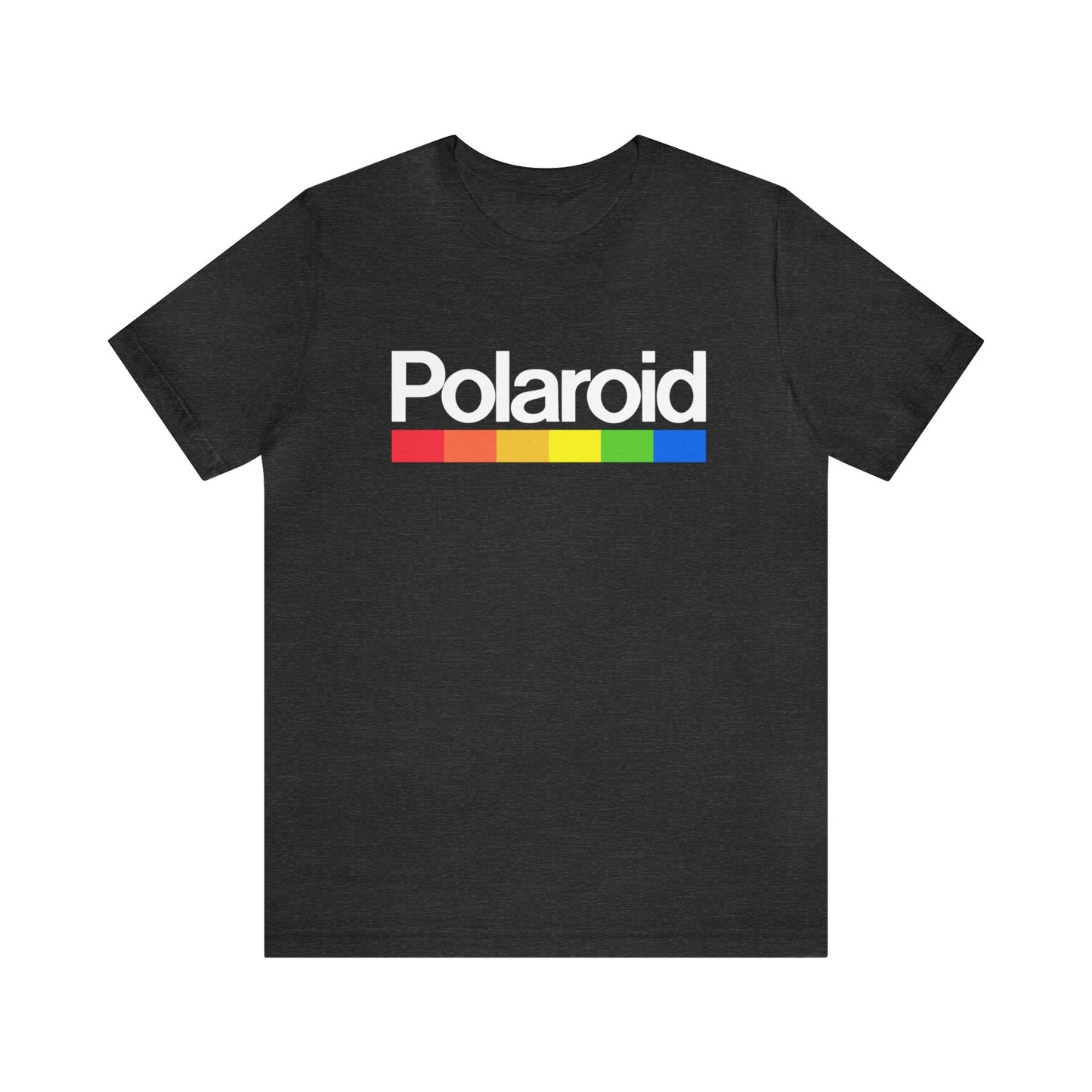 Polaroid Logo Retro Sunset T-Shirt - Vintage Retro Classic Nostalgic T-Shirt - Unisex Short Sleeve Tee