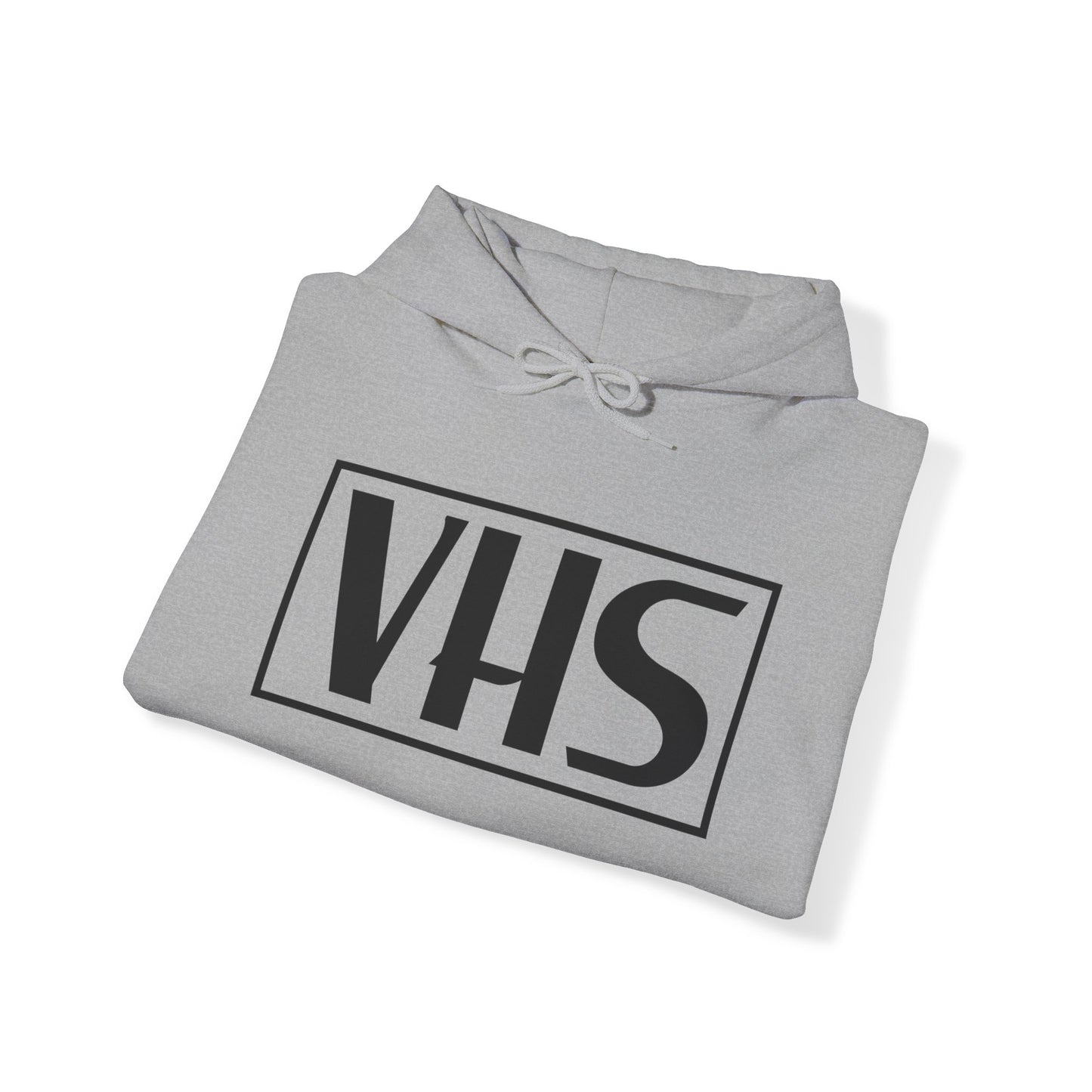 VHS Logo Hoodie - Vintage, Retro, Old School, Classic 80's Unisex Heavy Blend Hooded Sweatshirt