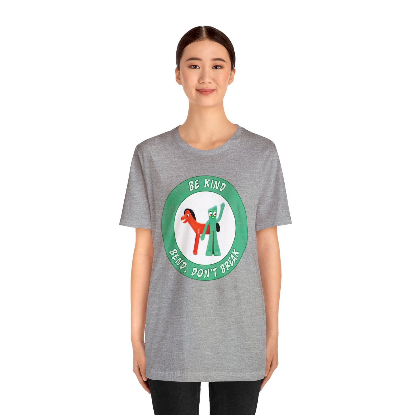 Gumby TShirt - Vintage T-Shirt - Retro Nostalgic Classic Unisex Short Sleeve Tee