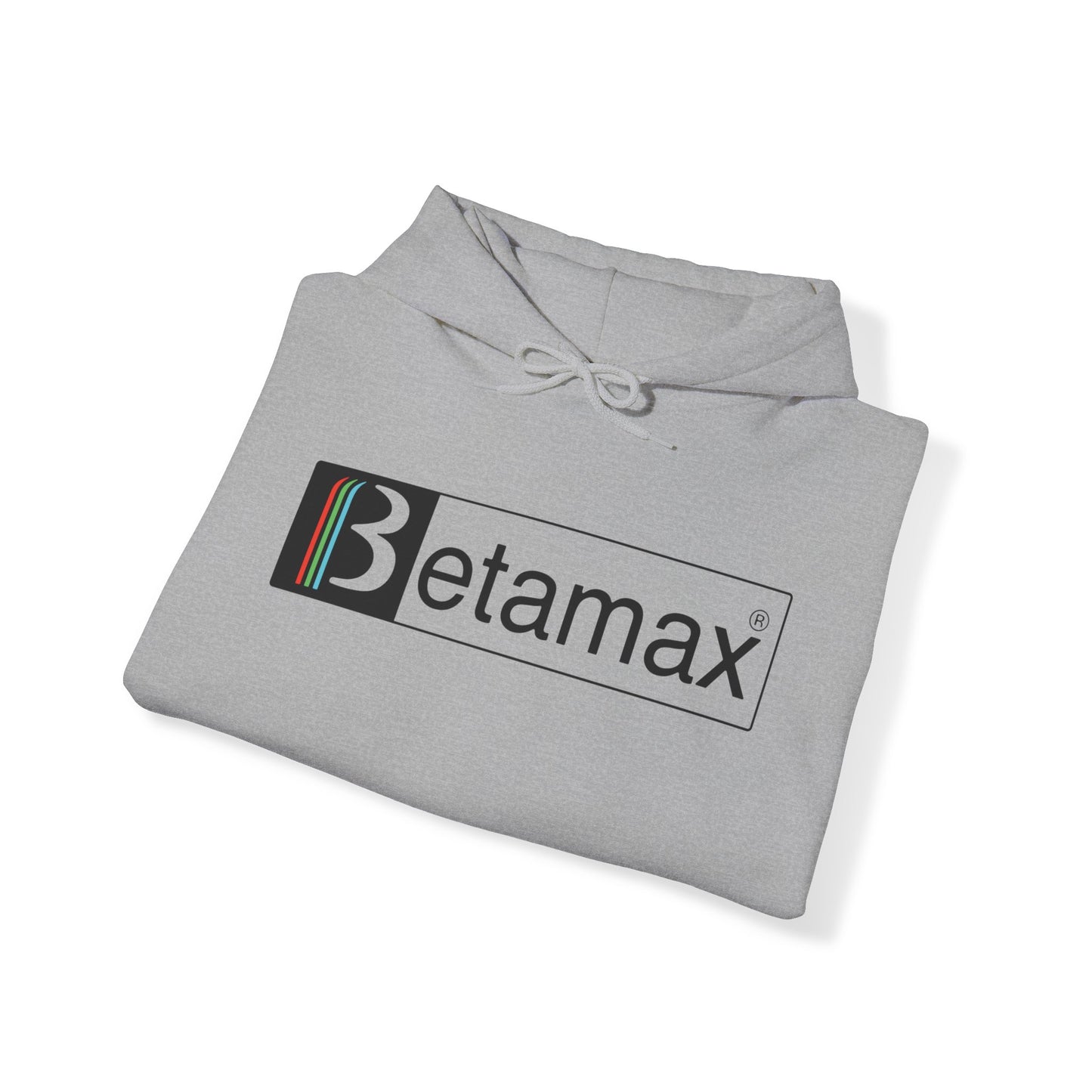 Betamax Logo Hoodie - Vintage, Retro, Old School, Classic 80's Unisex Heavy Blend Hooded Sweatshirt