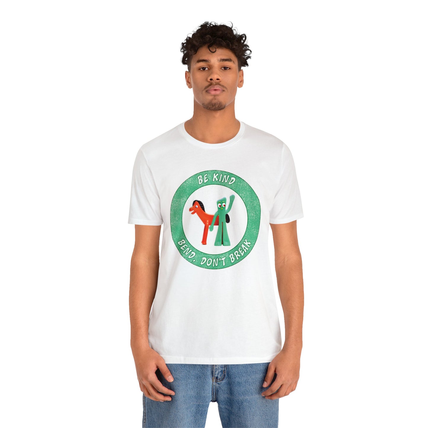 Gumby TShirt - Vintage T-Shirt - Retro Nostalgic Classic Unisex Short Sleeve Tee