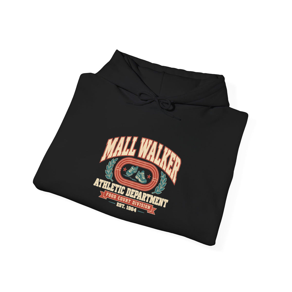 Mall Walker Athletic Department Crest Hoodie — EST. 1984