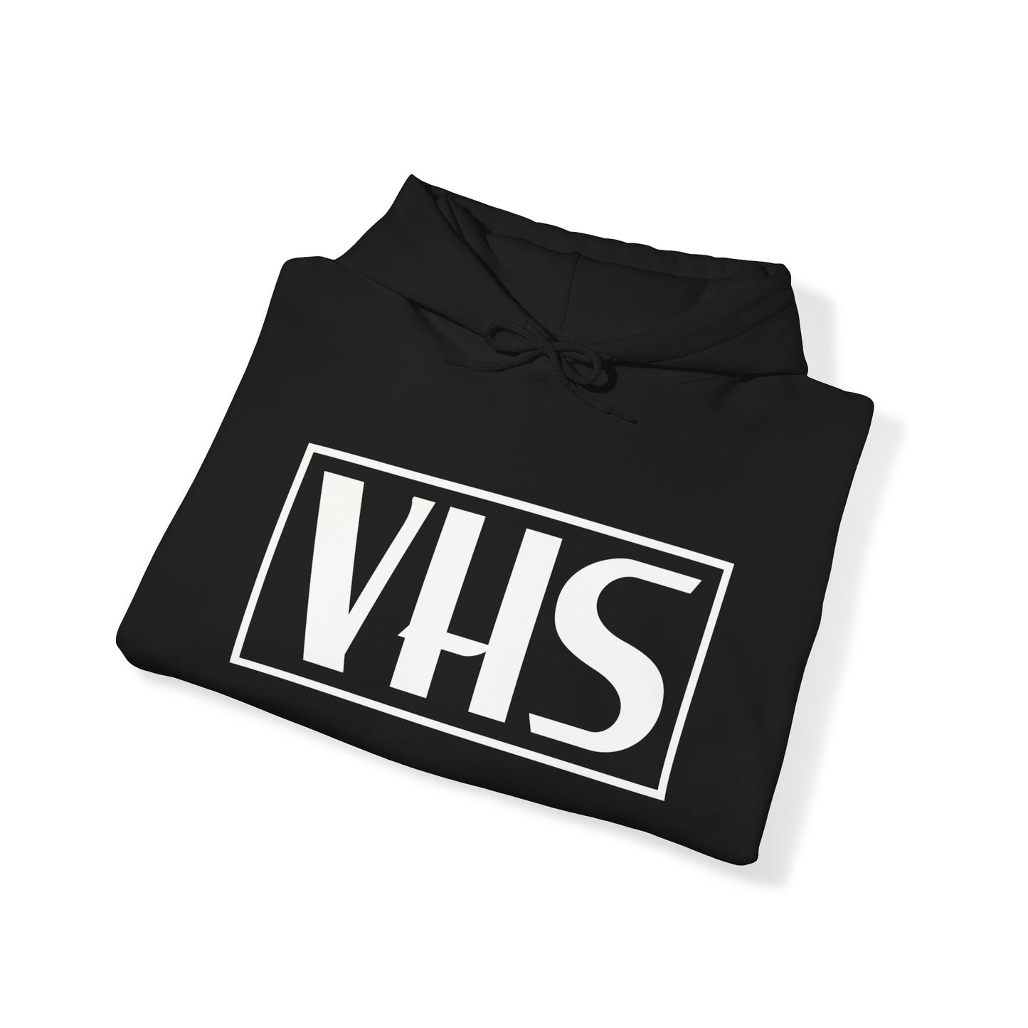 VHS Logo Hoodie - Vintage, Retro, Old School, Classic 80's Unisex Heavy Blend Hooded Sweatshirt