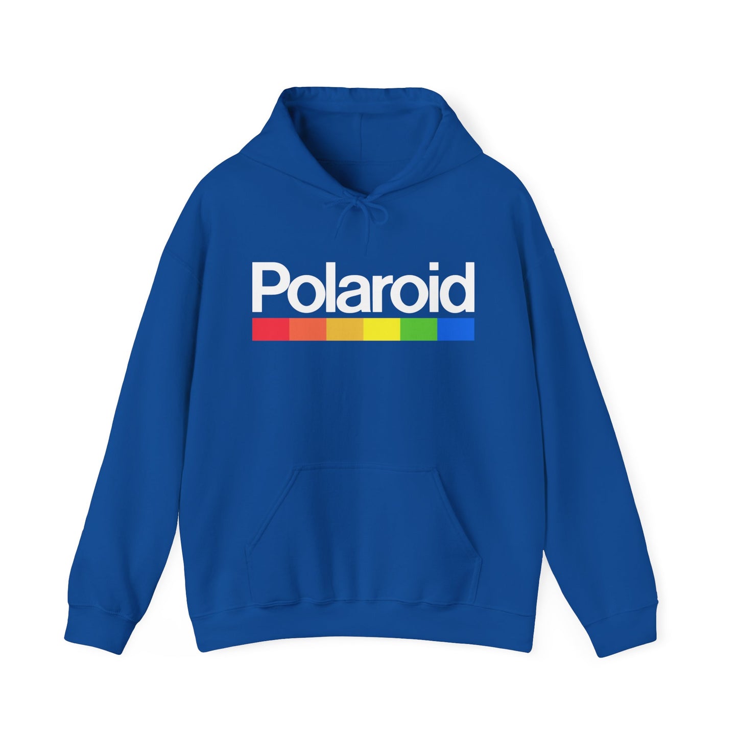 Polaroid Logo Hoodie - Vintage, Retro, Old School, Classic 80's Unisex Heavy Blend Hooded Sweatshirt