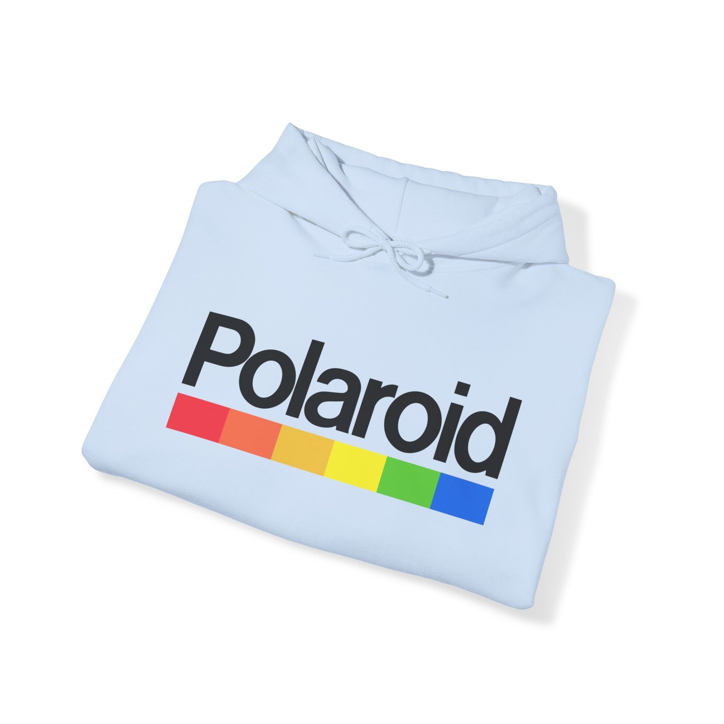 Polaroid Logo Hoodie - Vintage, Retro, Old School, Classic 80's Unisex Heavy Blend Hooded Sweatshirt