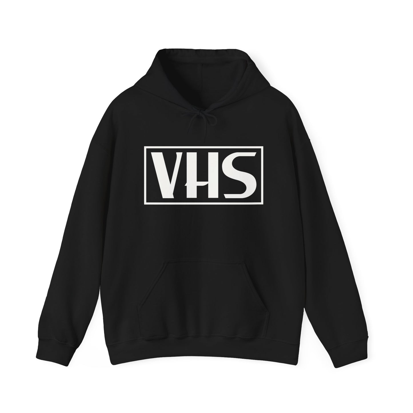 VHS Logo Hoodie - Vintage, Retro, Old School, Classic 80's Unisex Heavy Blend Hooded Sweatshirt