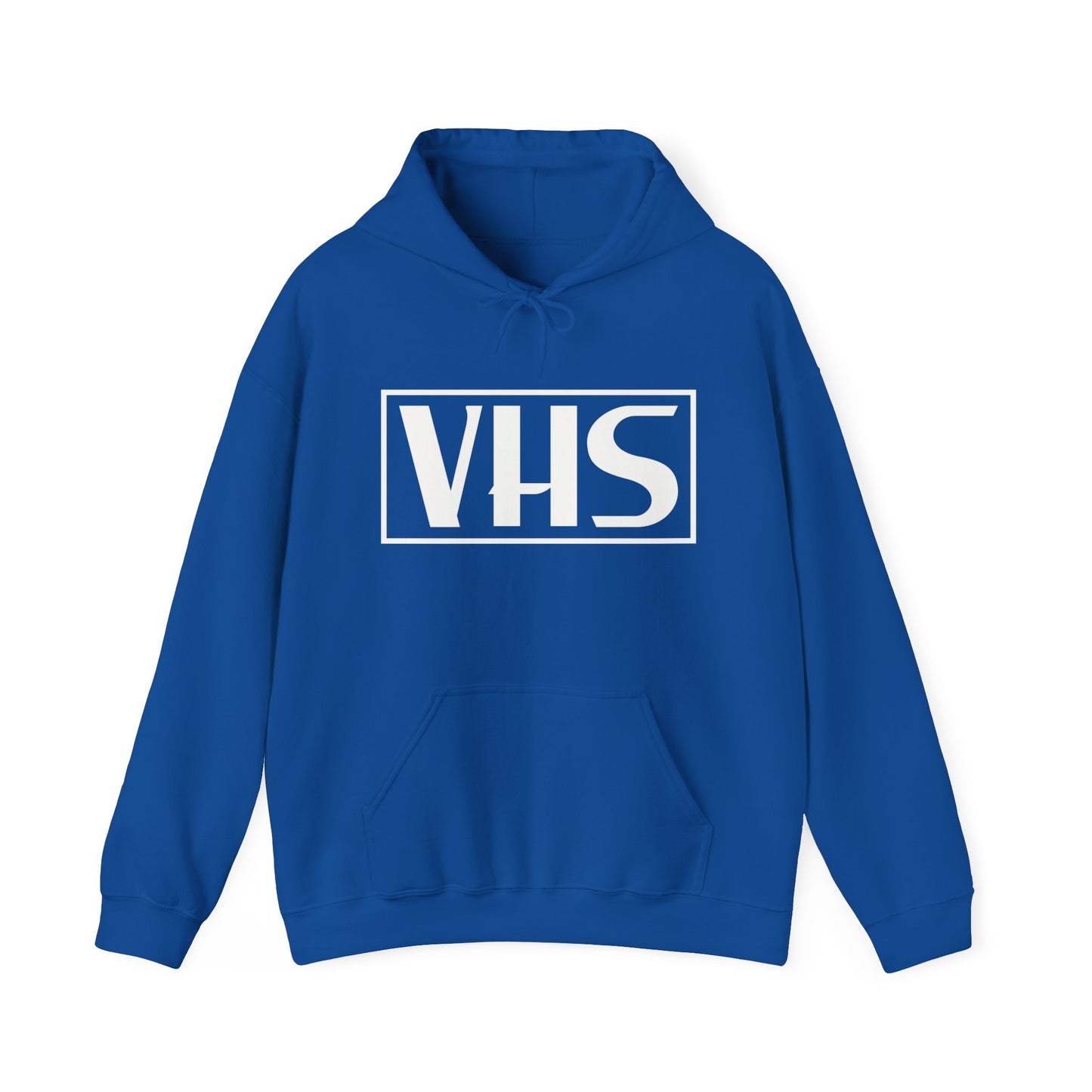 VHS Logo Hoodie - Vintage, Retro, Old School, Classic 80's Unisex Heavy Blend Hooded Sweatshirt