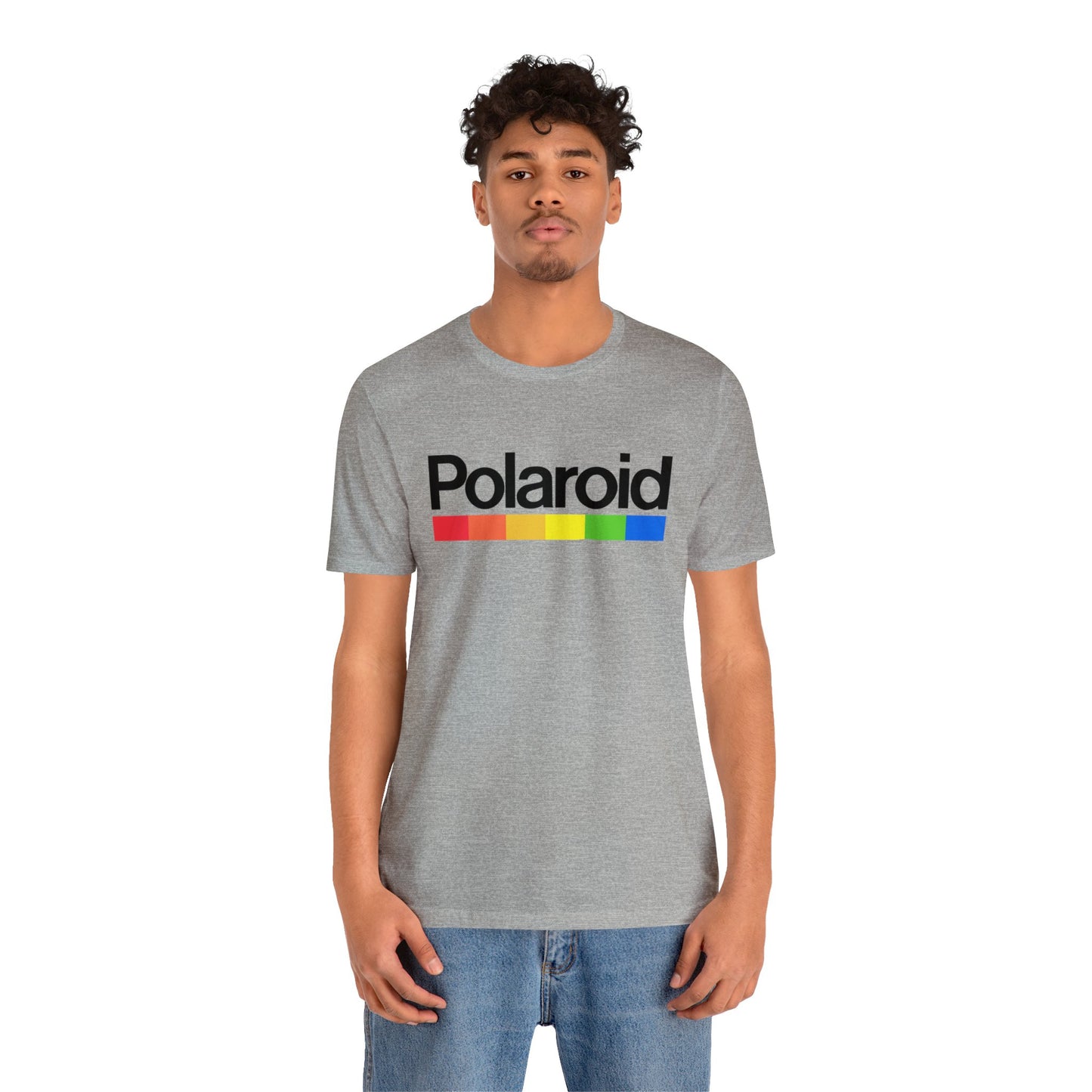 Polaroid Logo Retro Sunset T-Shirt - Vintage Retro Classic Nostalgic T-Shirt - Unisex Short Sleeve Tee