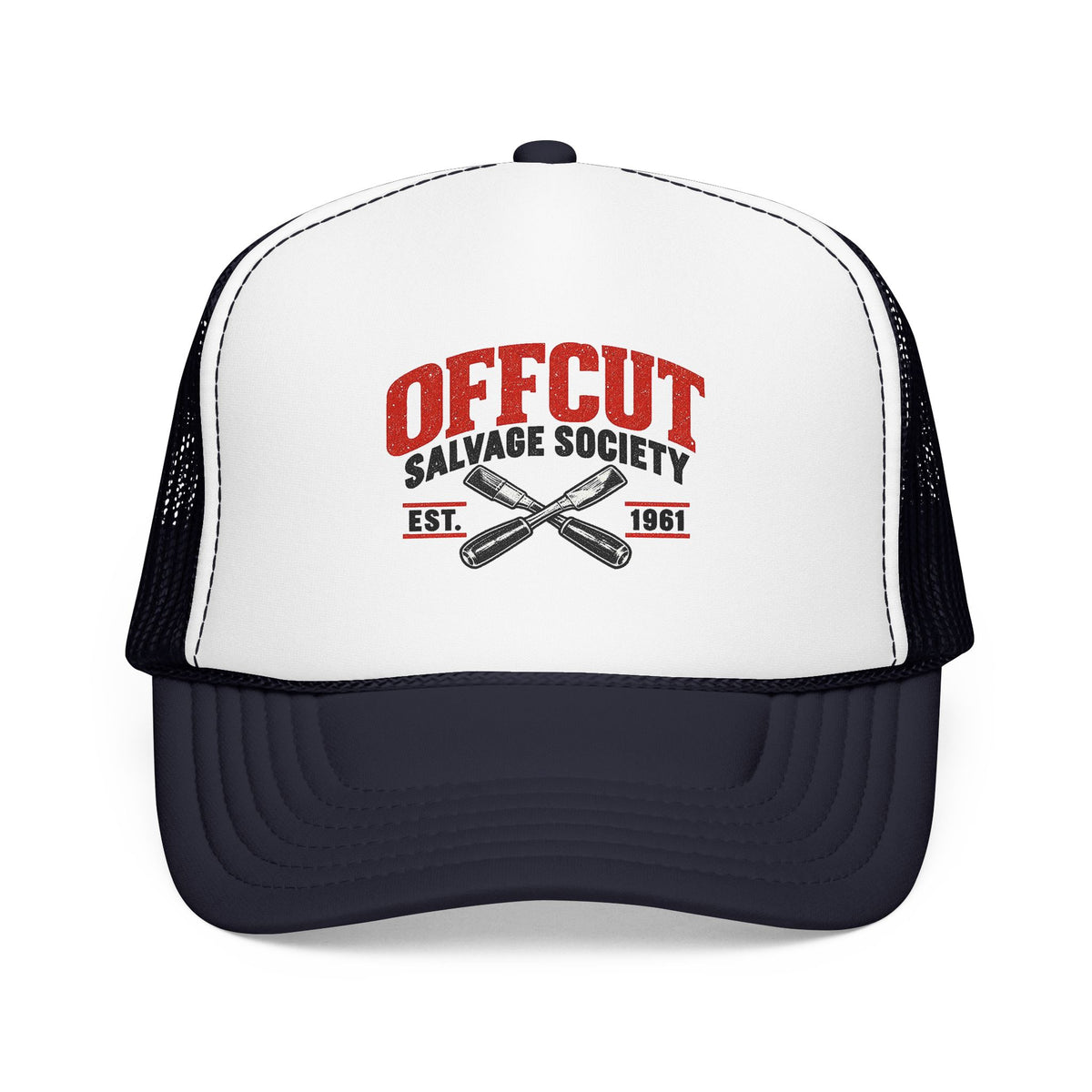 Offcut Salvage Society Vintage Woodworker Trucker Hat
