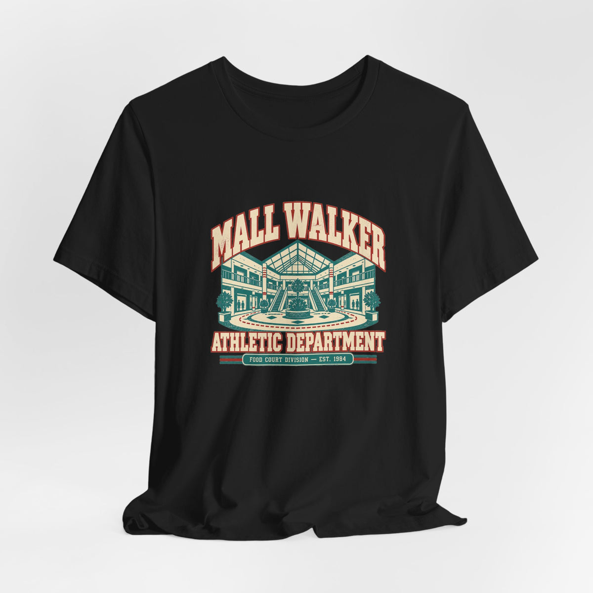 Mall Walker Retro Mall Atrium T-Shirt — EST. 1984