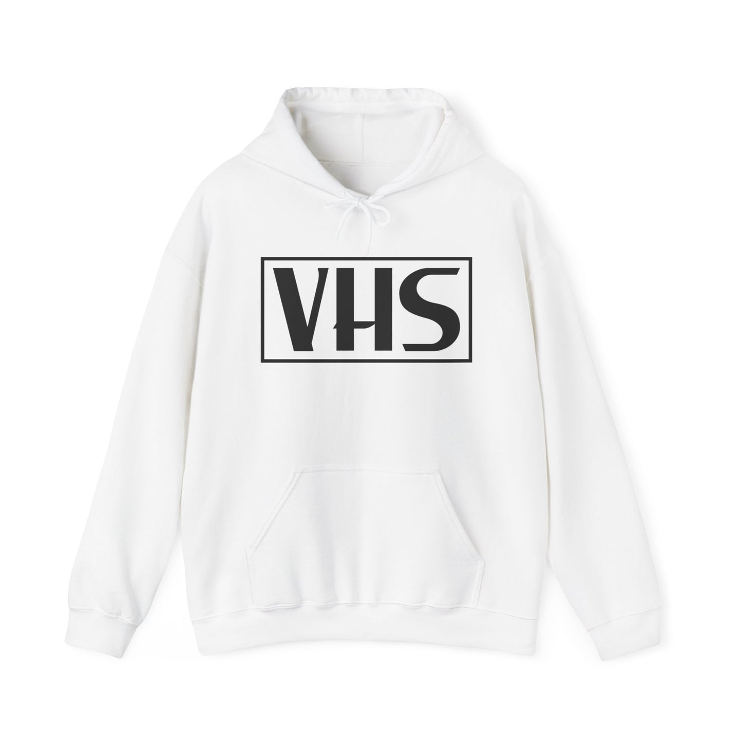 VHS Logo Hoodie - Vintage, Retro, Old School, Classic 80's Unisex Heavy Blend Hooded Sweatshirt