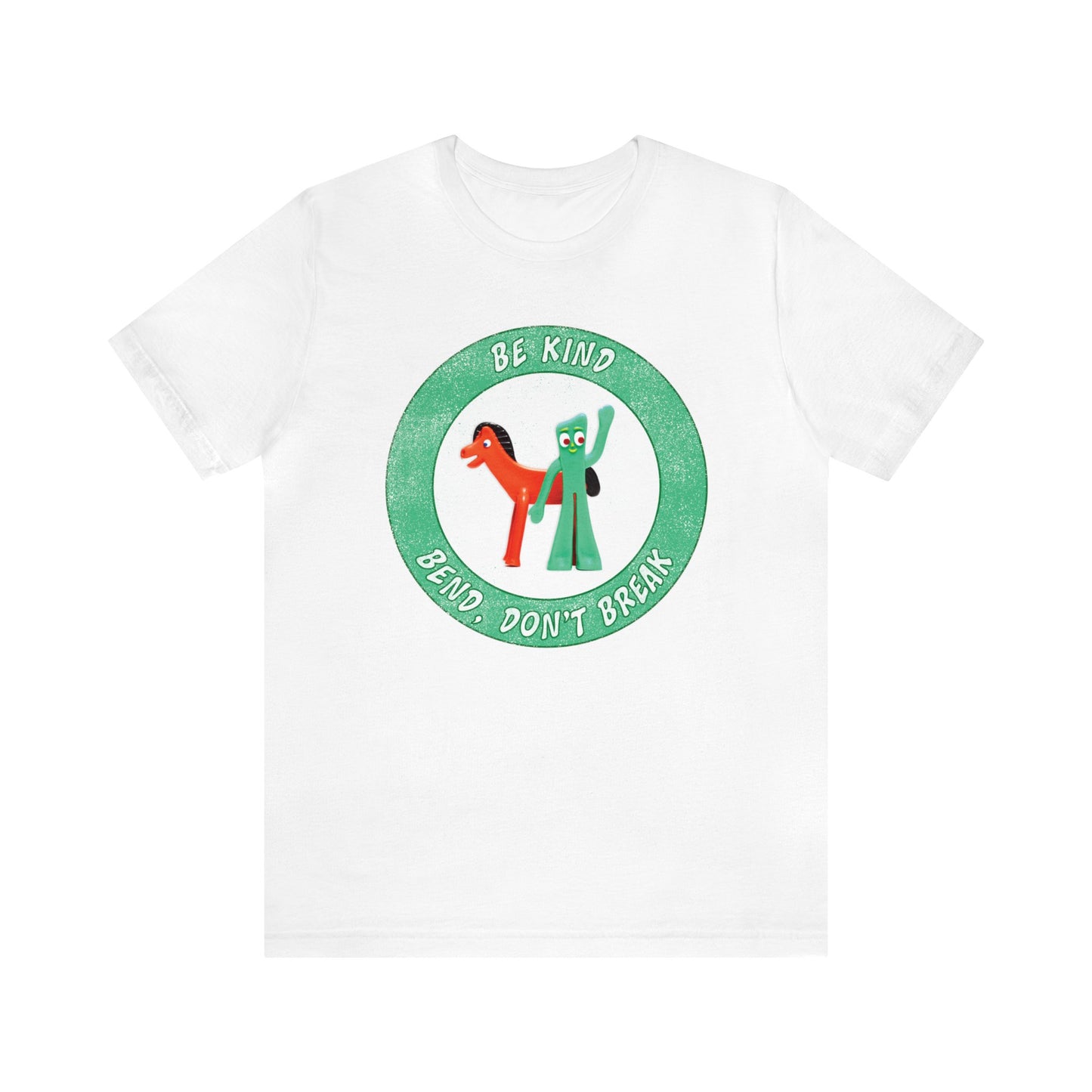 Gumby TShirt - Vintage T-Shirt - Retro Nostalgic Classic Unisex Short Sleeve Tee