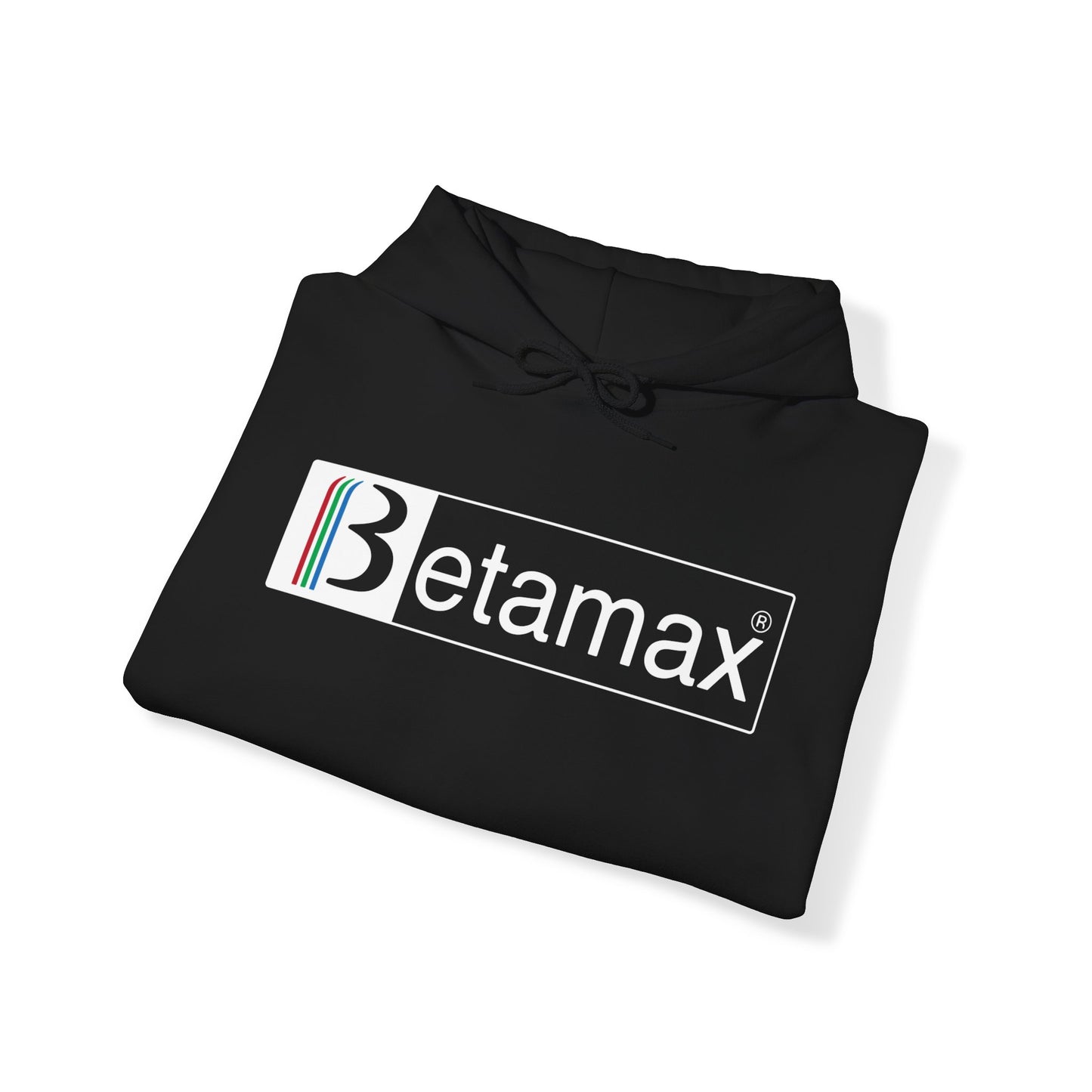 Betamax Logo Hoodie - Vintage, Retro, Old School, Classic 80's Unisex Heavy Blend Hooded Sweatshirt