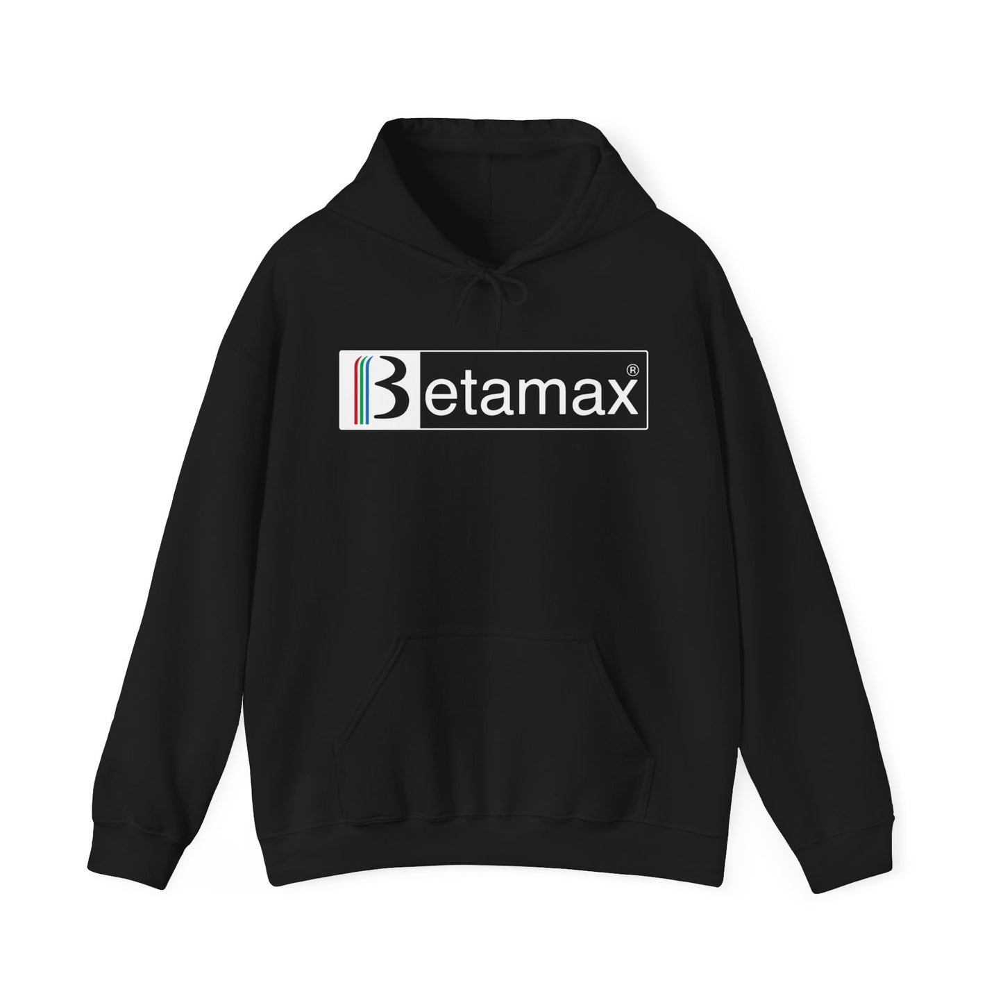 Betamax Logo Hoodie - Vintage, Retro, Old School, Classic 80's Unisex Heavy Blend Hooded Sweatshirt