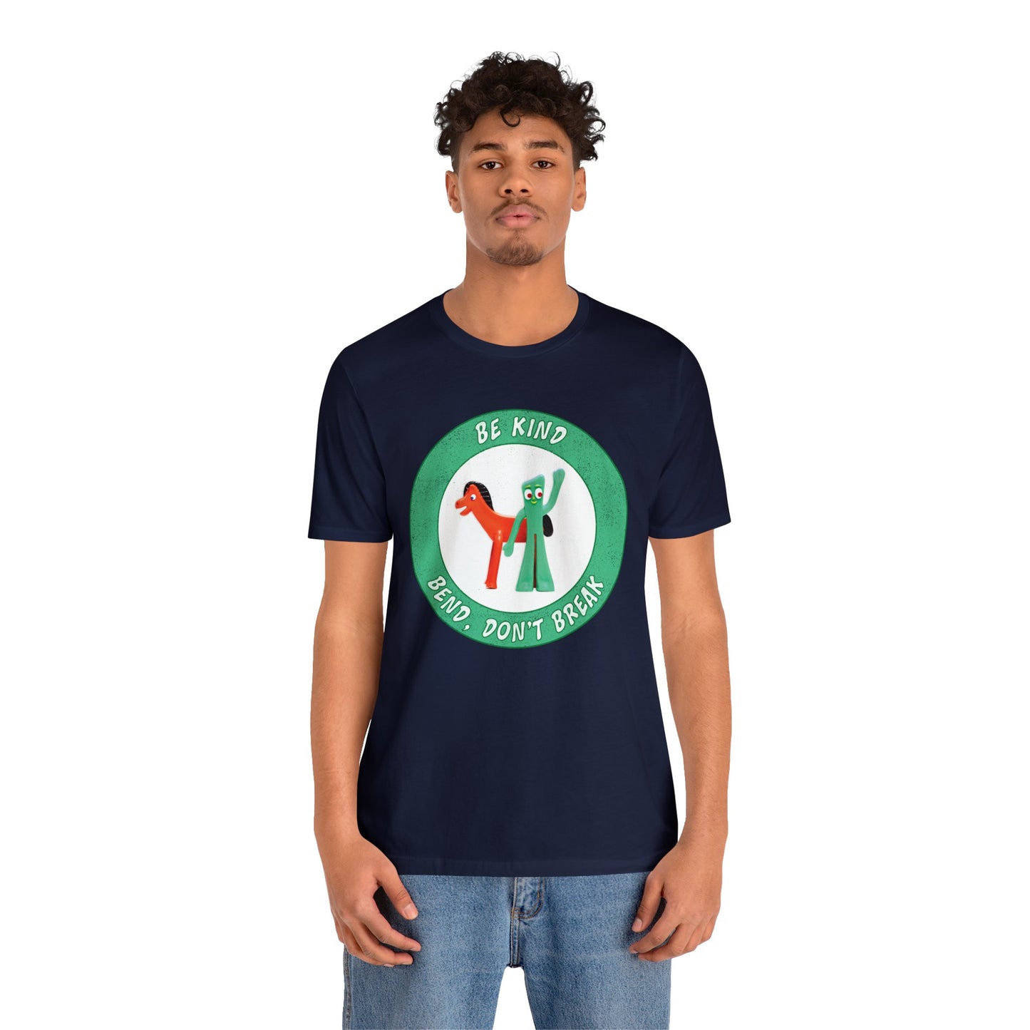 Gumby TShirt - Vintage T-Shirt - Retro Nostalgic Classic Unisex Short Sleeve Tee