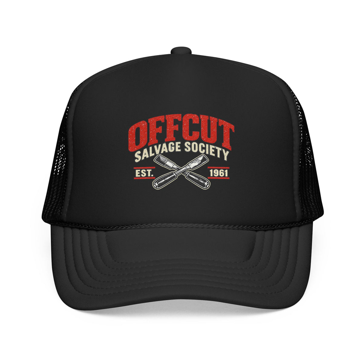 Offcut Salvage Society Vintage Woodworker Trucker Hat