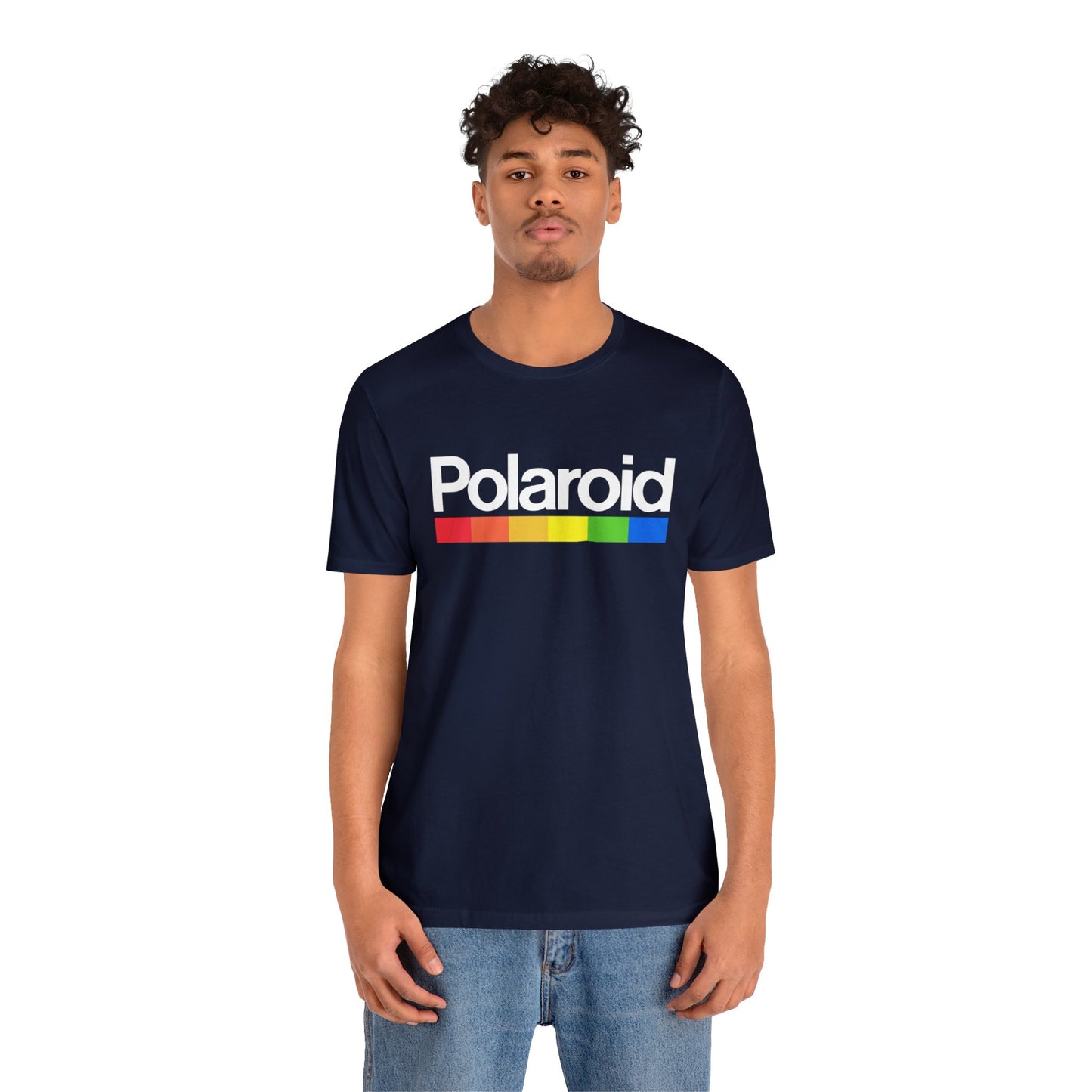 Polaroid Logo Retro Sunset T-Shirt - Vintage Retro Classic Nostalgic T-Shirt - Unisex Short Sleeve Tee