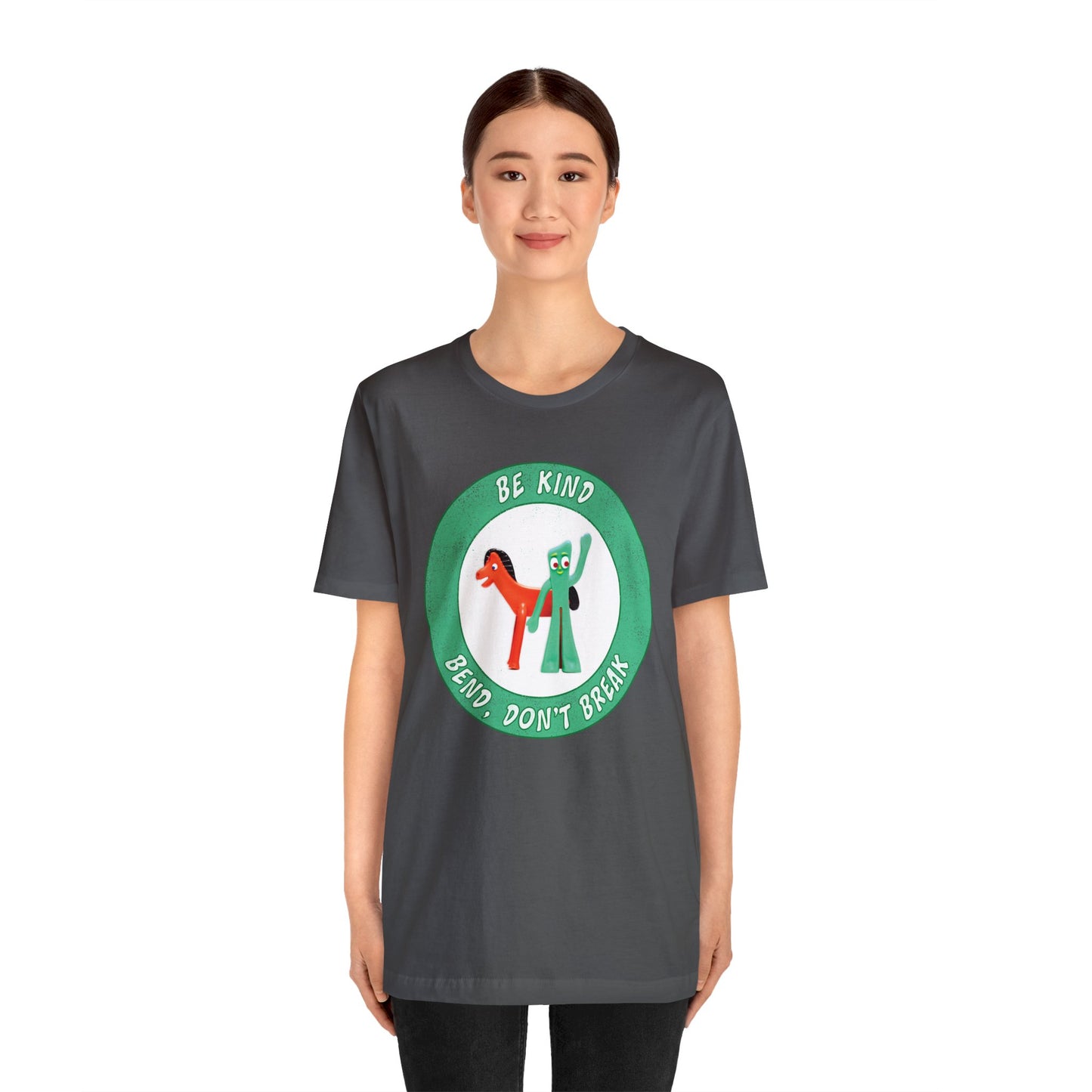 Gumby TShirt - Vintage T-Shirt - Retro Nostalgic Classic Unisex Short Sleeve Tee