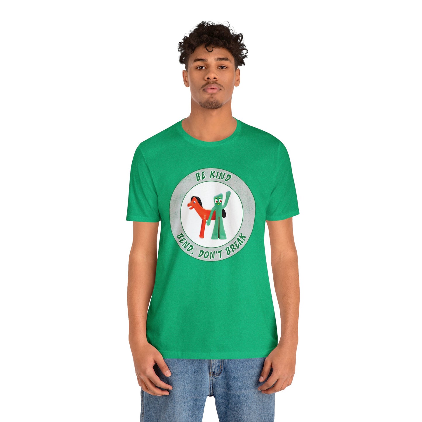 Gumby TShirt - Vintage T-Shirt - Retro Nostalgic Classic Unisex Short Sleeve Tee