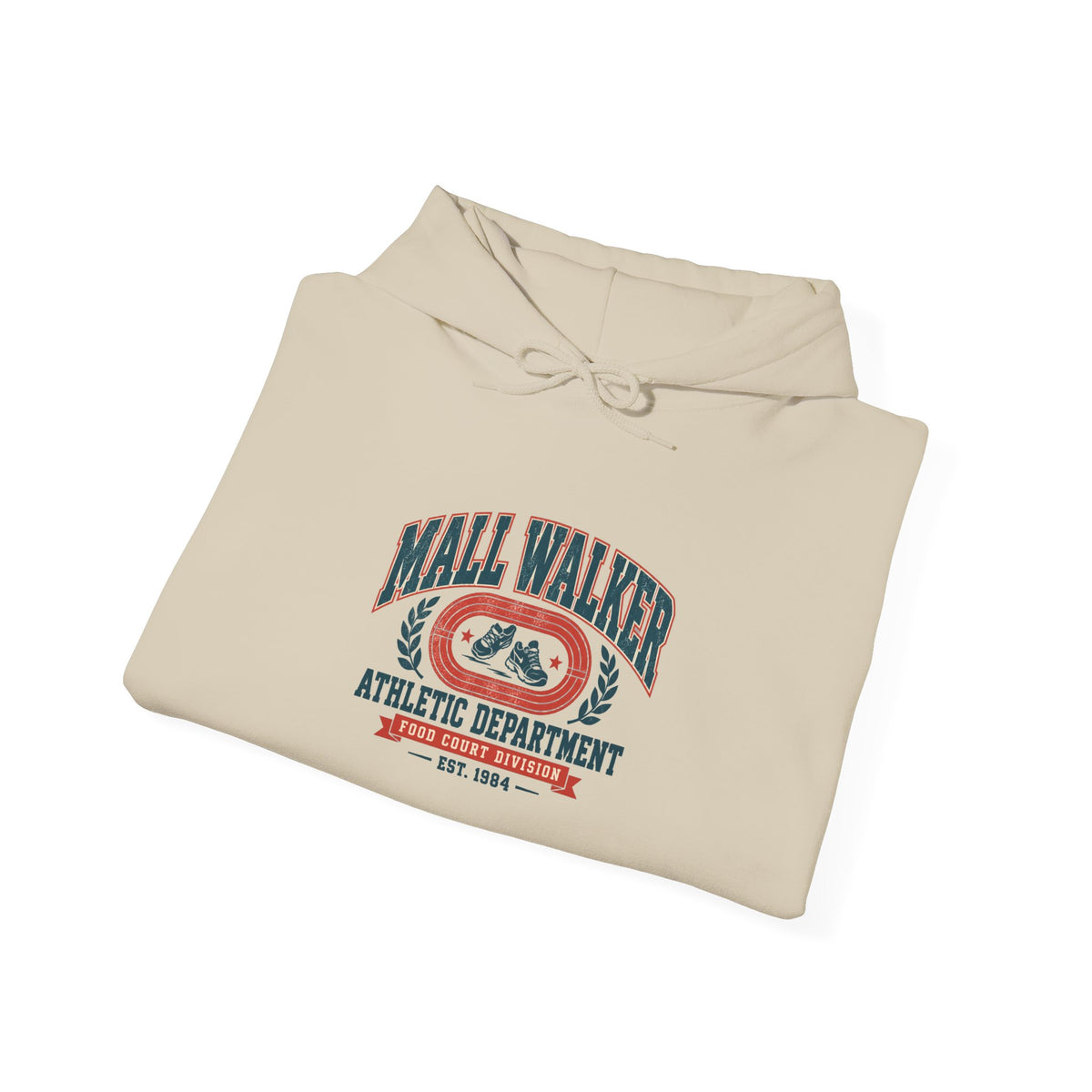Mall Walker Athletic Department Crest Hoodie — EST. 1984