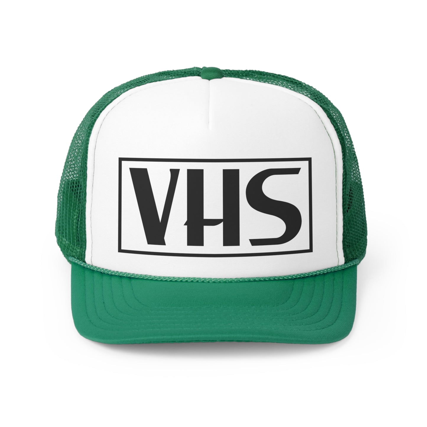 VHS Vintage Mesh Trucker Hat - Old School Adjustable Cap