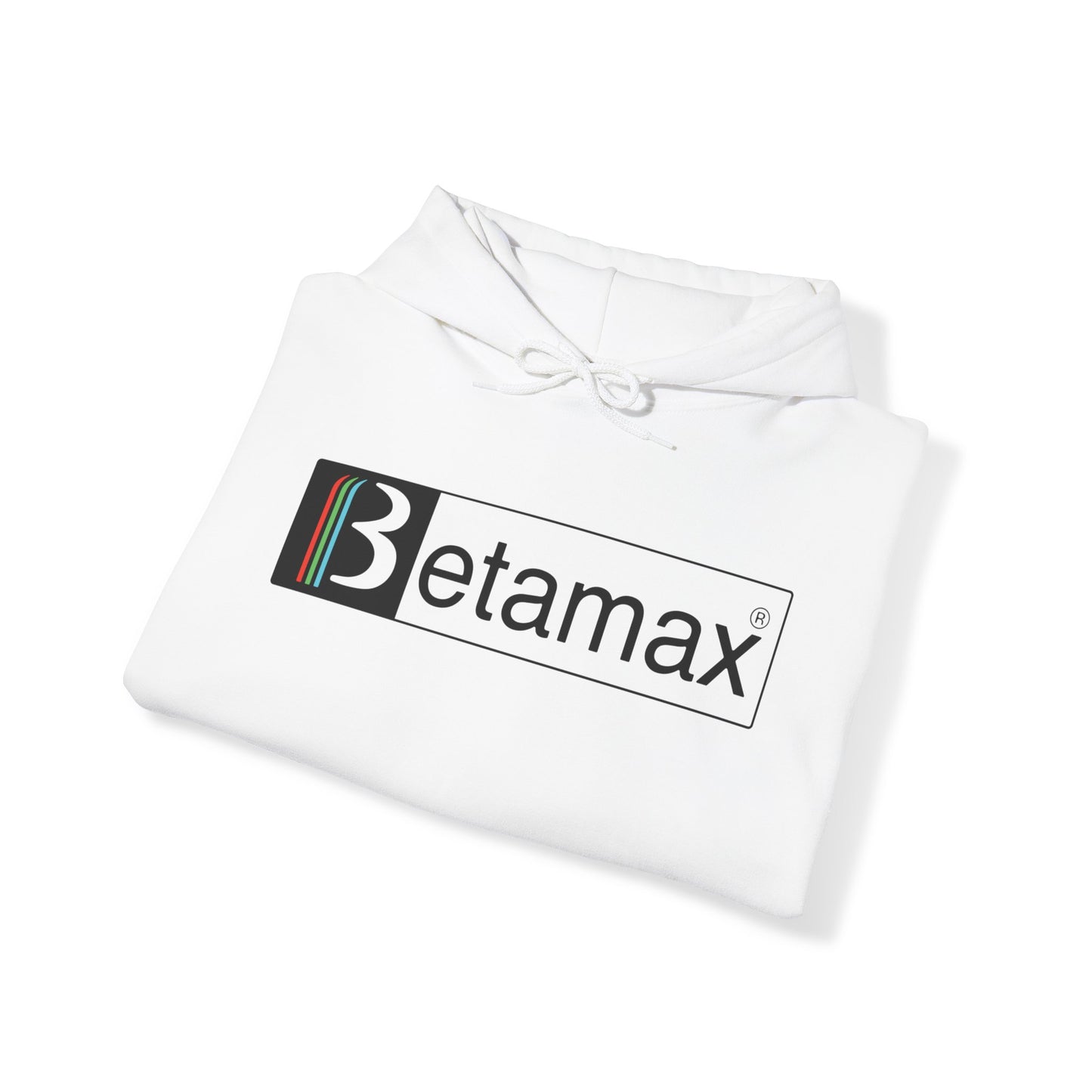 Betamax Logo Hoodie - Vintage, Retro, Old School, Classic 80's Unisex Heavy Blend Hooded Sweatshirt