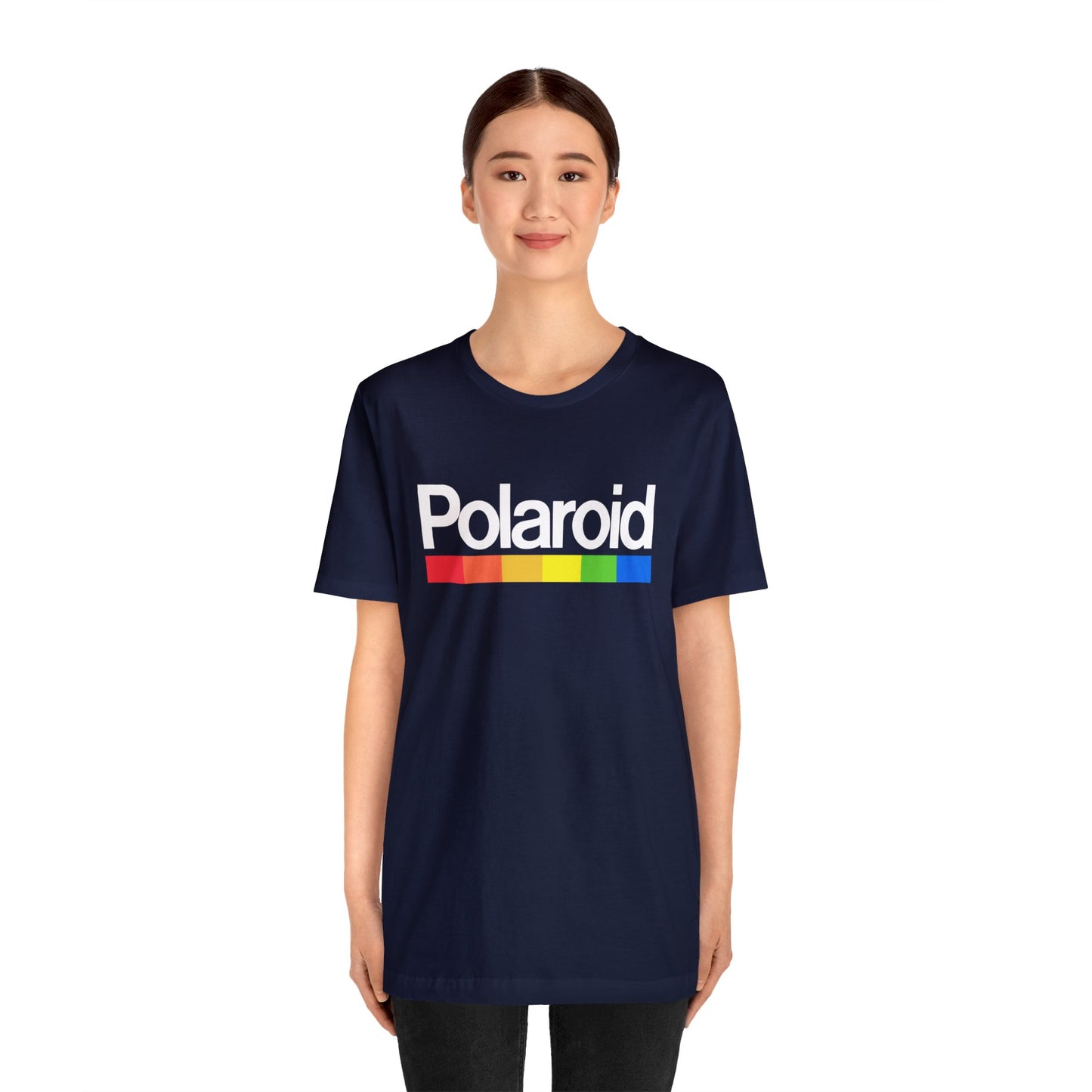 Polaroid Logo Retro Sunset T-Shirt - Vintage Retro Classic Nostalgic T-Shirt - Unisex Short Sleeve Tee