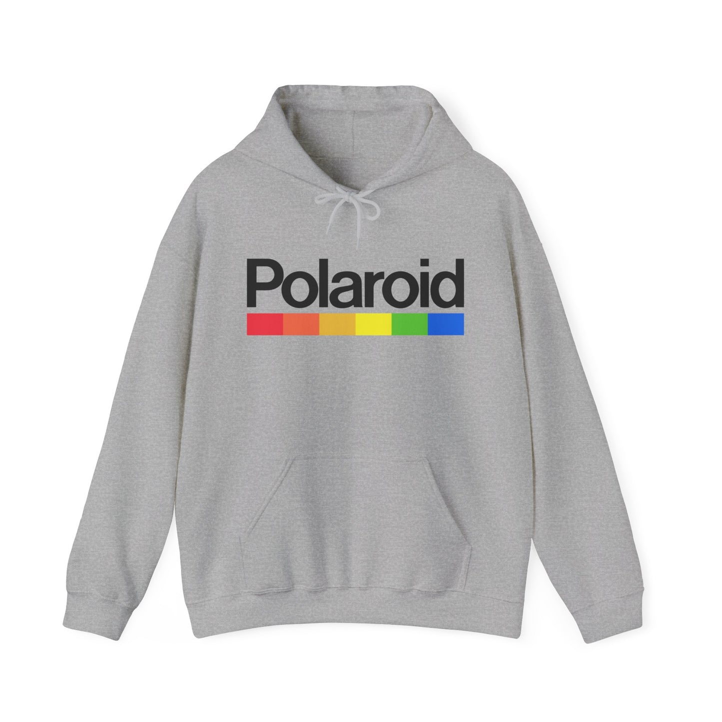 Polaroid Logo Hoodie - Vintage, Retro, Old School, Classic 80's Unisex Heavy Blend Hooded Sweatshirt