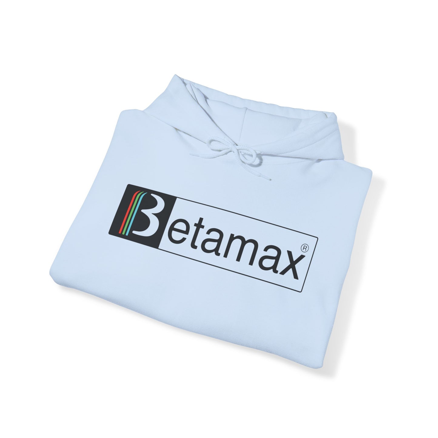 Betamax Logo Hoodie - Vintage, Retro, Old School, Classic 80's Unisex Heavy Blend Hooded Sweatshirt