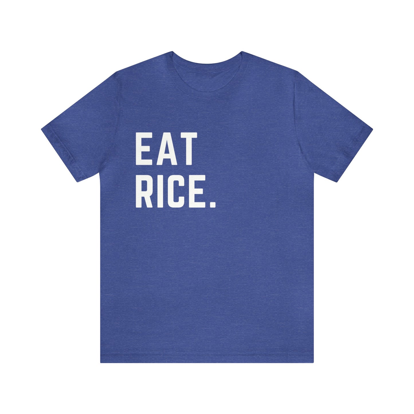 Eat Rice Meme Shirt - Vintage Retro Classic Nostalgic Japanese T-Shirt - Unisex Short Sleeve Tee