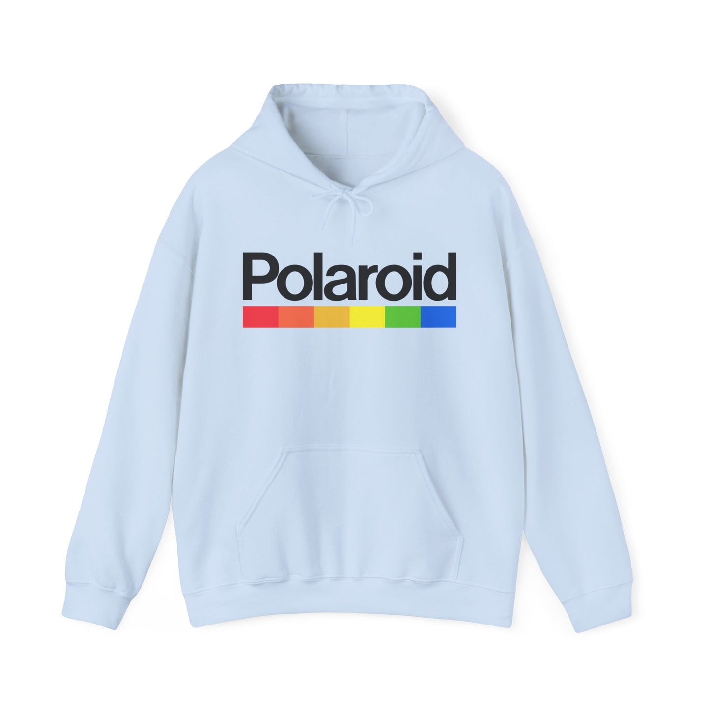 Polaroid Logo Hoodie - Vintage, Retro, Old School, Classic 80's Unisex Heavy Blend Hooded Sweatshirt