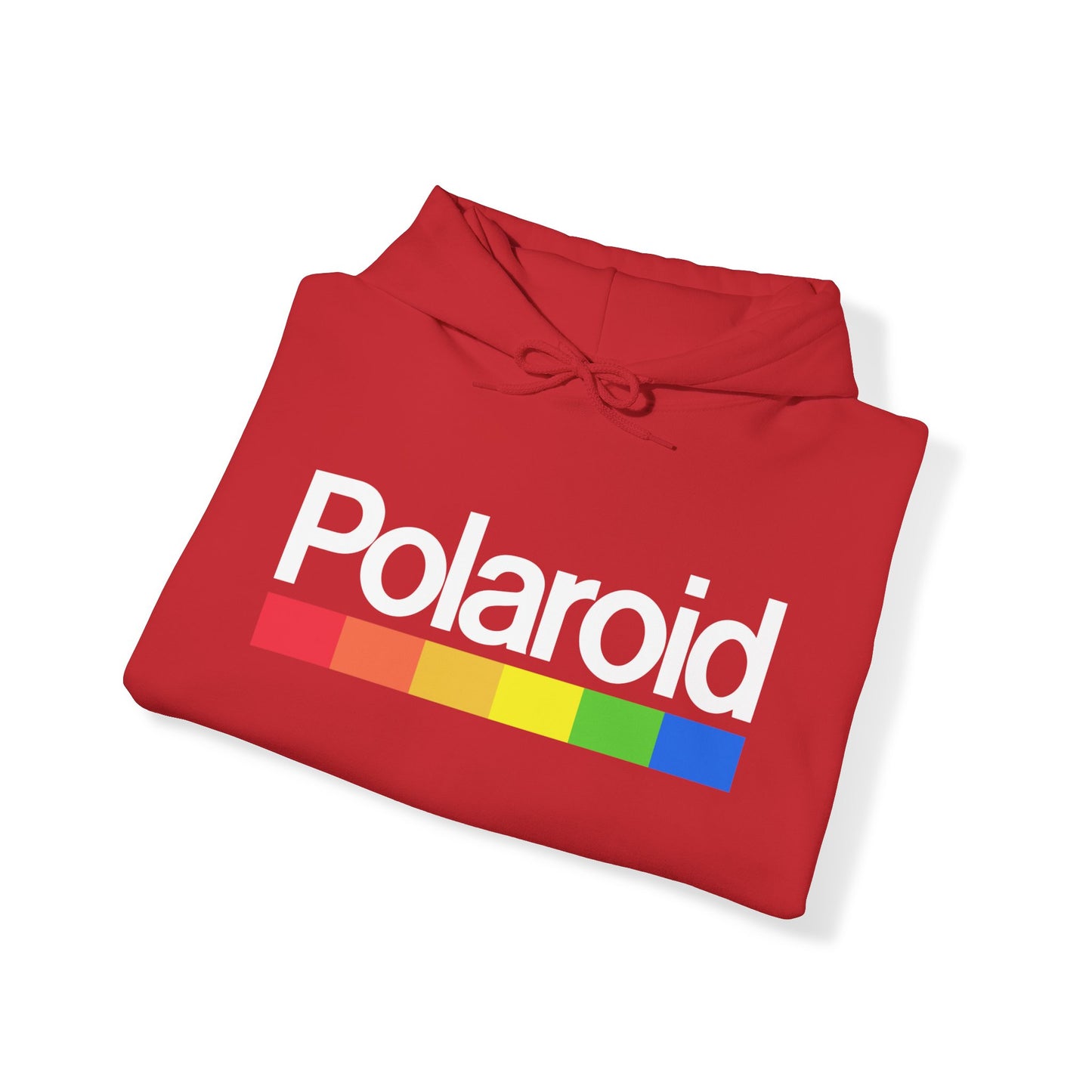 Polaroid Logo Hoodie - Vintage, Retro, Old School, Classic 80's Unisex Heavy Blend Hooded Sweatshirt