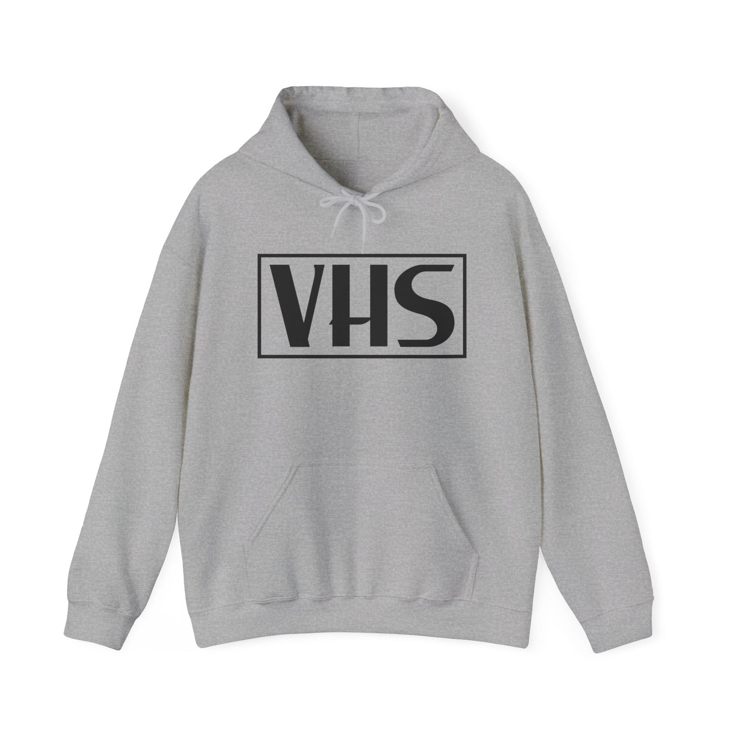 VHS Logo Hoodie - Vintage, Retro, Old School, Classic 80's Unisex Heavy Blend Hooded Sweatshirt