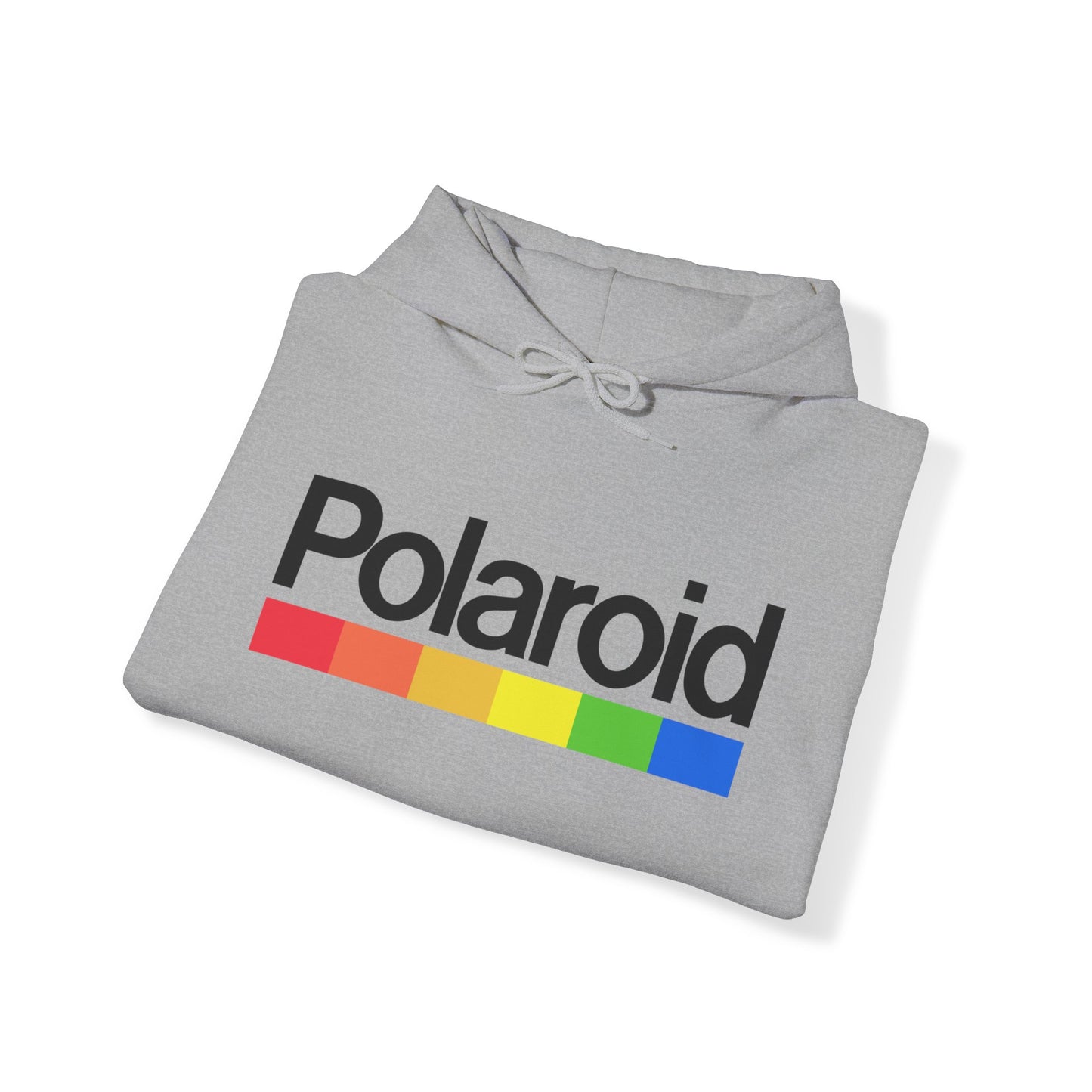 Polaroid Logo Hoodie - Vintage, Retro, Old School, Classic 80's Unisex Heavy Blend Hooded Sweatshirt