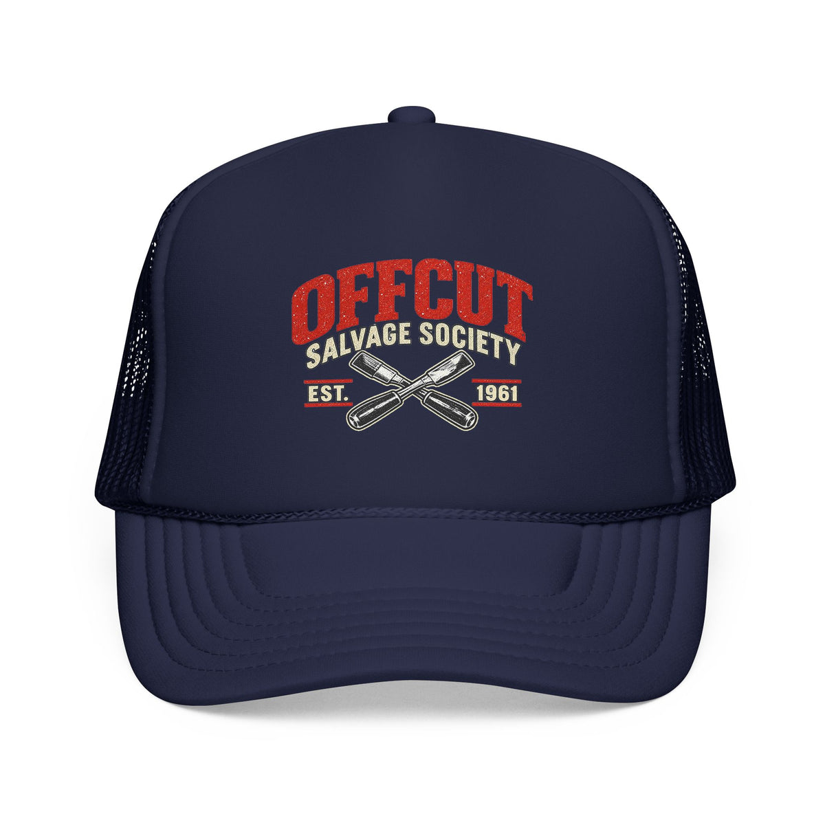 Offcut Salvage Society Vintage Woodworker Trucker Hat