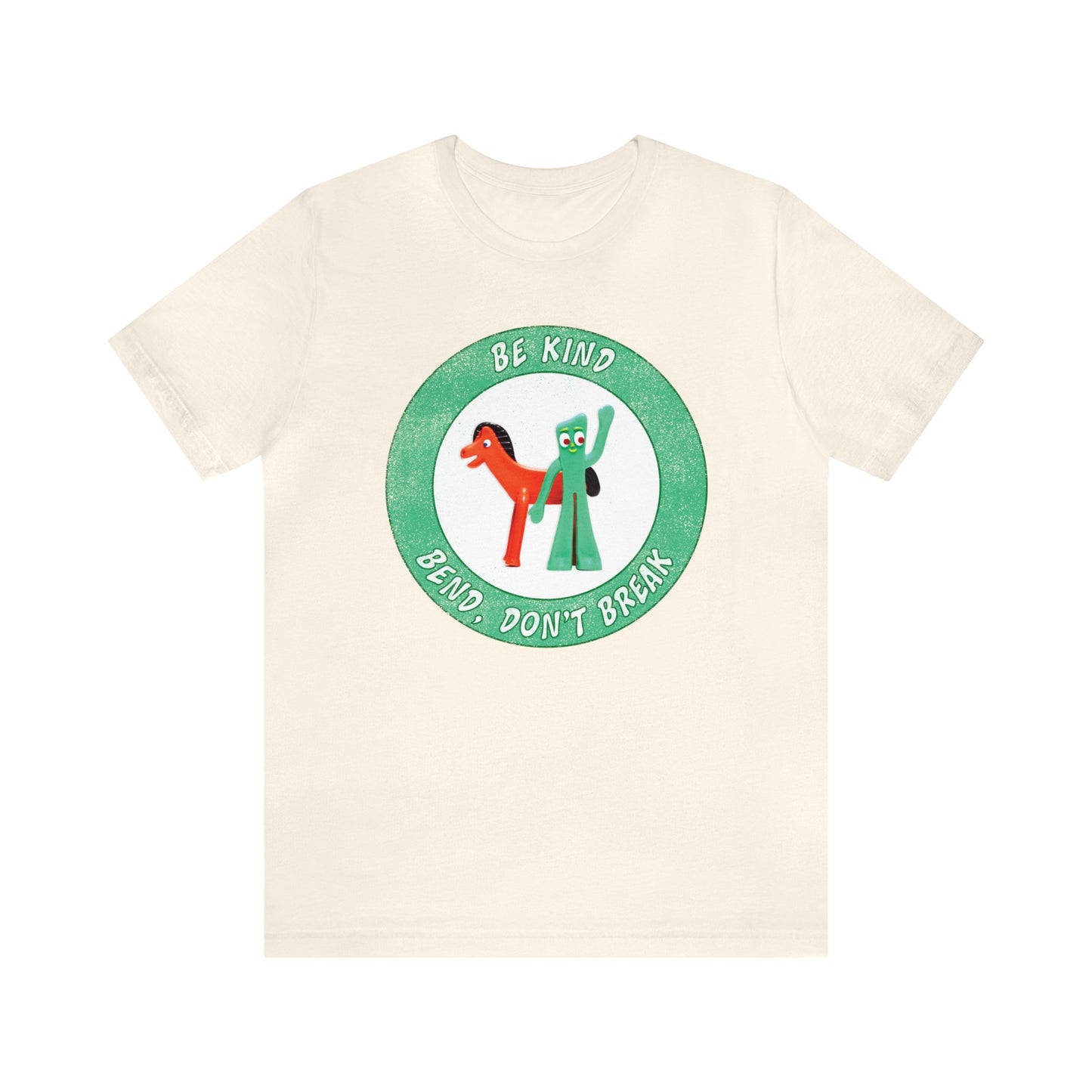 Gumby TShirt - Vintage T-Shirt - Retro Nostalgic Classic Unisex Short Sleeve Tee