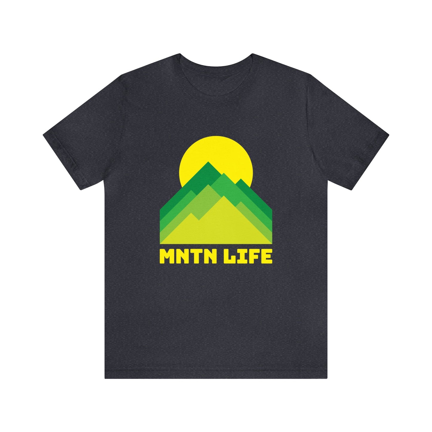 Mountain Life T-Shirt - MNTN Life Camping Shirt - Vintage Retro Classic Nostalgic T-Shirt - Unisex Short Sleeve Tee